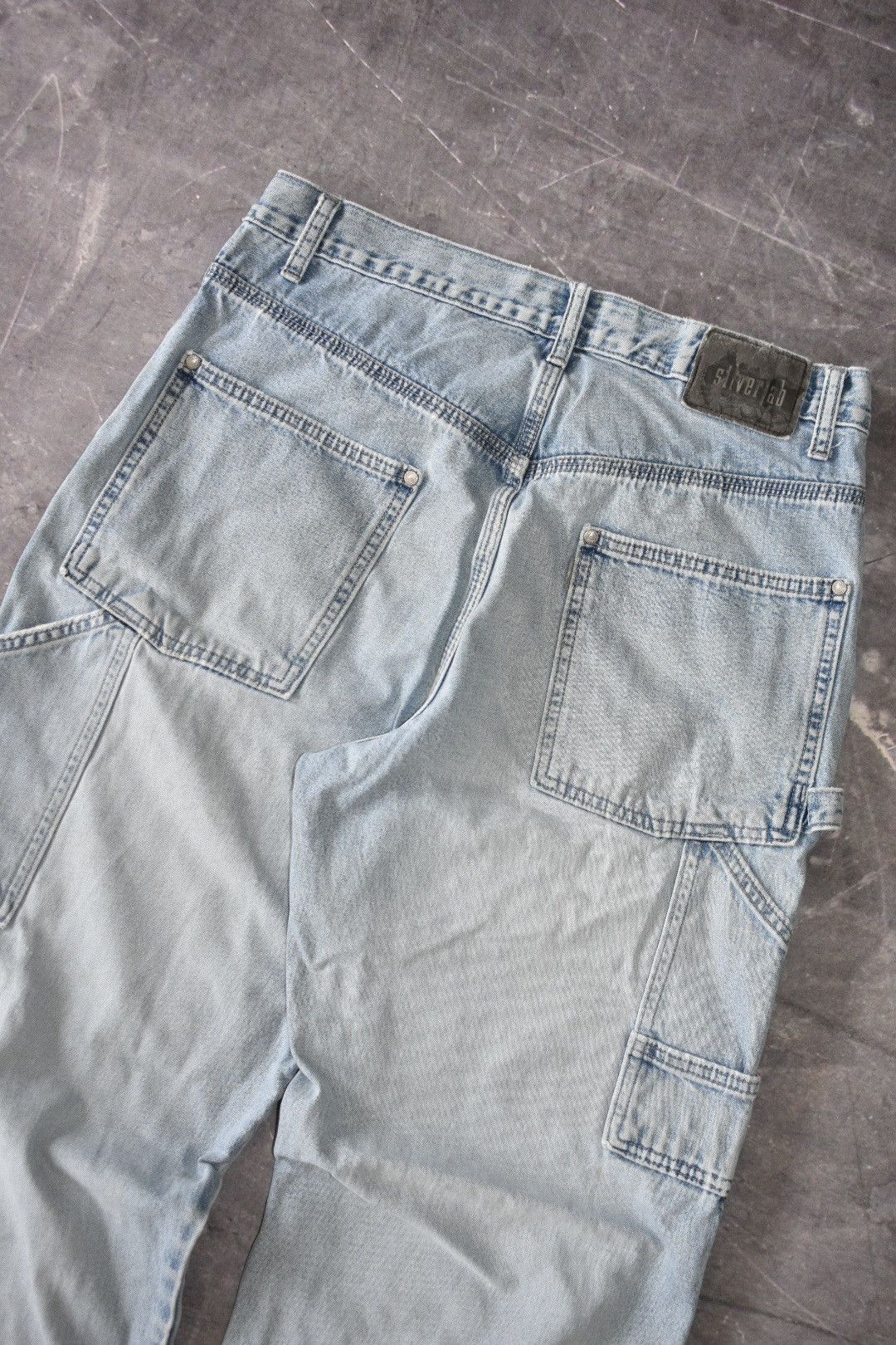 Levi's Vintage Y2K Silvertab Levi’s Carpenter Jeans (31X32) Size US 31 - 3 Thumbnail