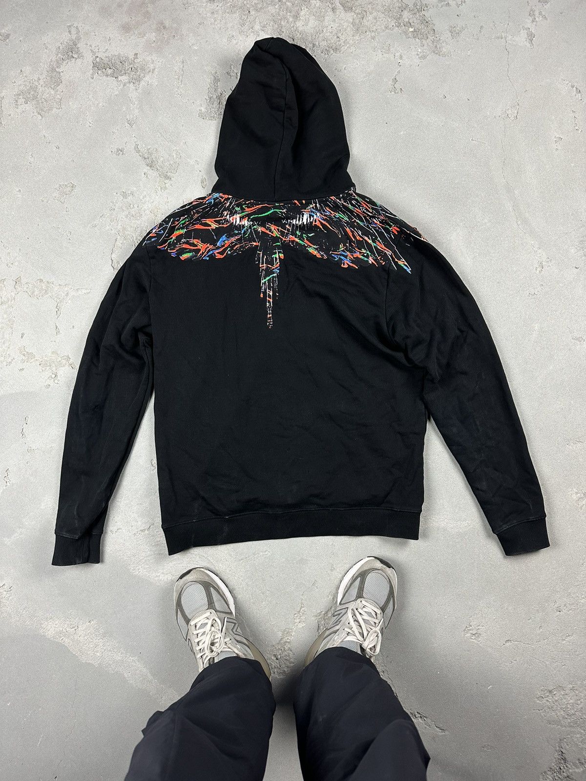 Marcelo Burlon MARCELO BURLON Iconic Wings Oversize Hoodie Size US M / EU 48-50 / 2 - 2 Thumbnail