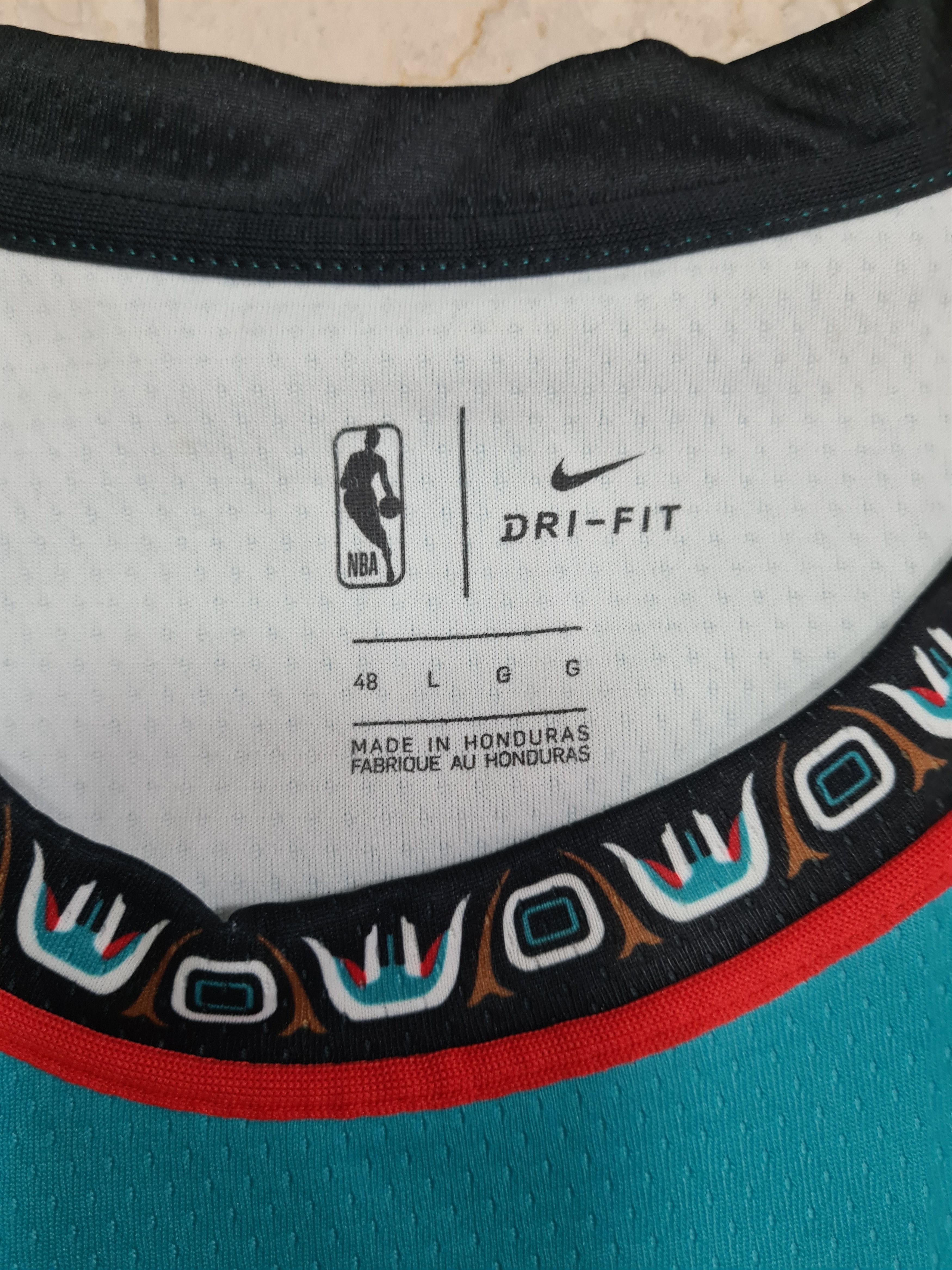 NBA NEW Rare Authentic Nike Grizzlies Classic Swingman Jersey Size US L / EU 52-54 / 3 - 3 Thumbnail