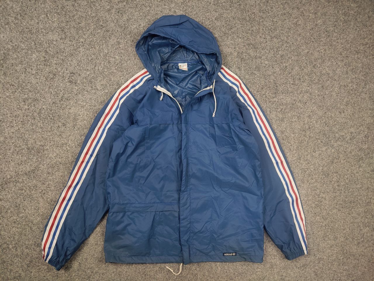 Adidas Rare Vintage 70's Adidas Originals Blue France Zip Jacket Size US S / EU 44-46 / 1 - 2 Thumbnail