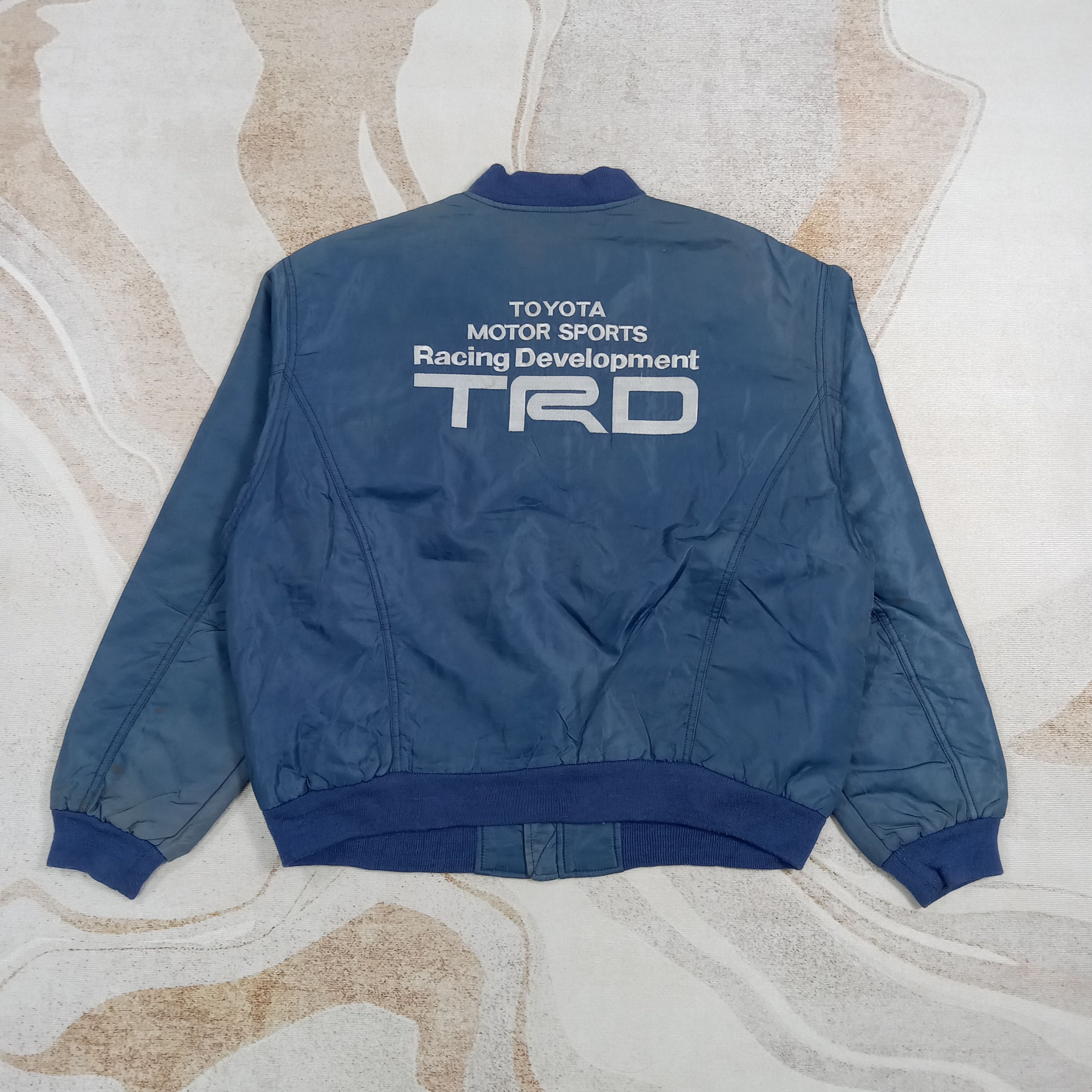 Japanese Brand Toyota TRD Japanese Racing Team Bombers Jacket C274N3 Size US L / EU 52-54 / 3 - 1 Thumbnail
