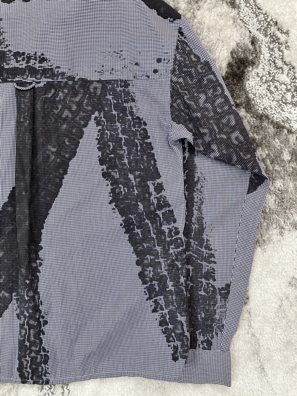 Alexander McQueen S/S 1997 Checkered Tire Track Shirt Size US M / EU 48-50 / 2 - 12 Thumbnail