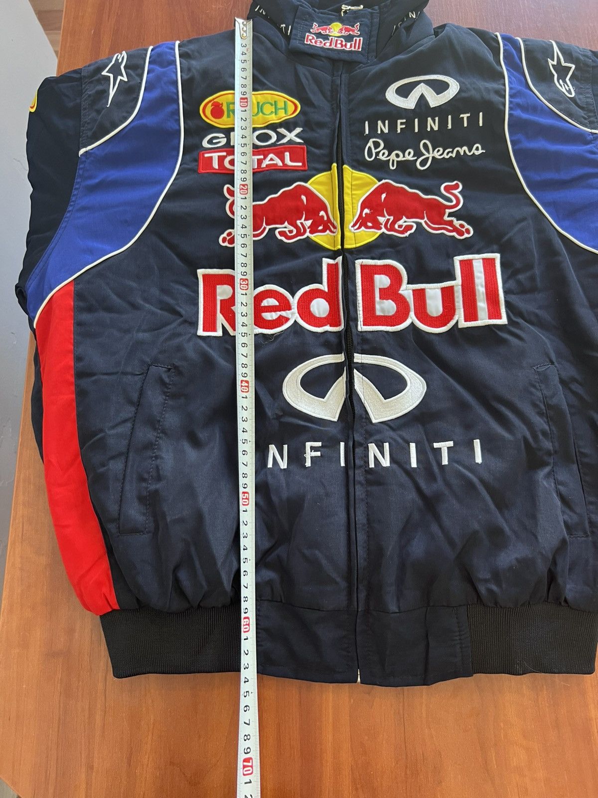 Formula 1 Adult F1 Red Bull Jacket, Sublimation,Vintage RacingSize M Size US M / EU 48-50 / 2 - 15 Thumbnail