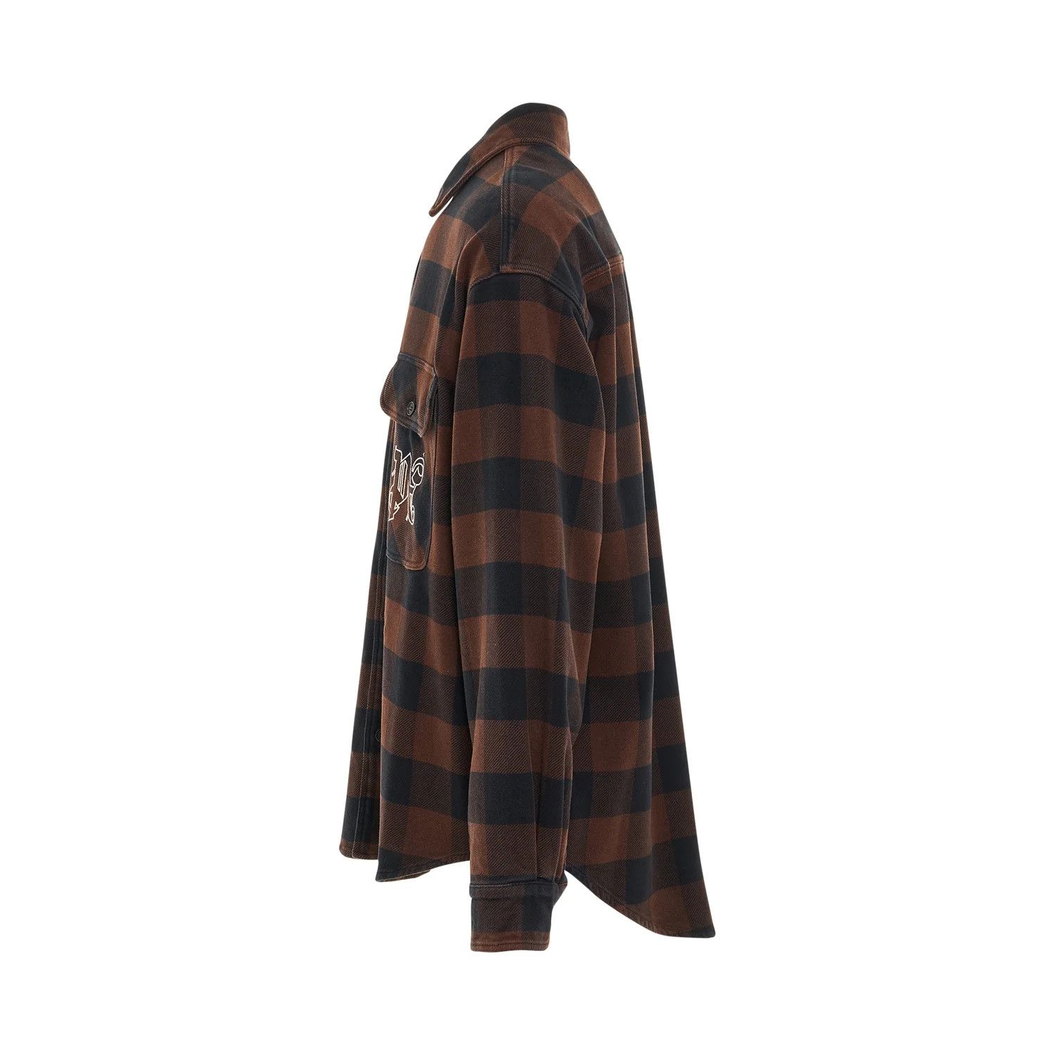 Palm Angels o1mris0824 Shirt in Brown Size US L / EU 52-54 / 3 - 3 Thumbnail