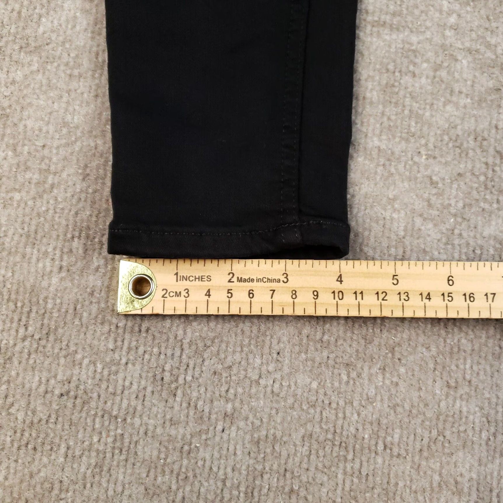 7 For All Mankind 7 For All Mankind Jeans Women Size 26 Black Skinny High Rise Stretch Size 26" / US 2 / IT 38 - 4 Thumbnail