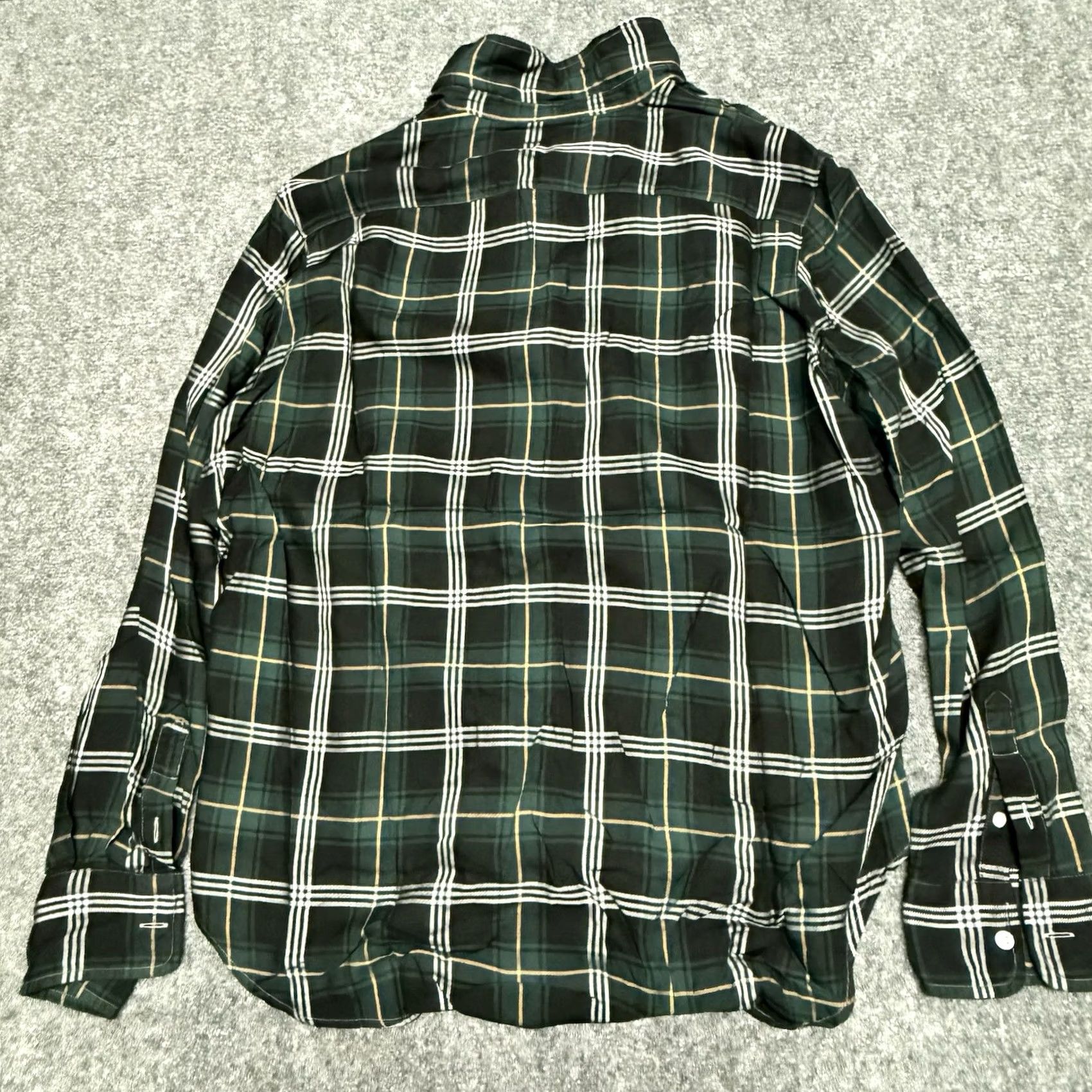 Frank & Eileen Frank & Eileen Shirt Womens Small Green Plaid Button Front Blouse Size S / US 4 / IT 40 - 4 Thumbnail