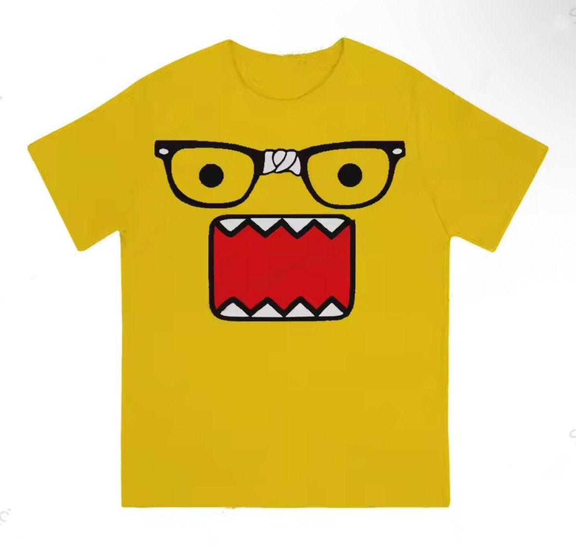 Japanese Brand Streetwear Y2K Vintage Domo Bear Kun Print Hip Hop T-Shirt Size US XXL / EU 58 / 5 - 1 Thumbnail