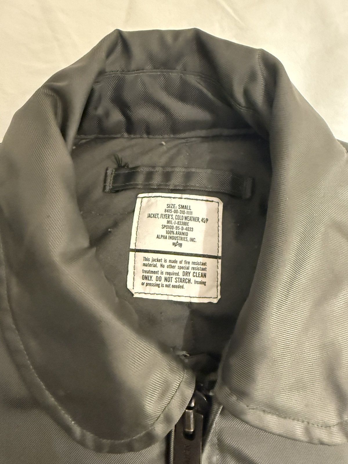 Alpha Industries Fire Resistant Alpha Industries Vintage Bomber Jacket Size US S / EU 44-46 / 1 - 2 Thumbnail