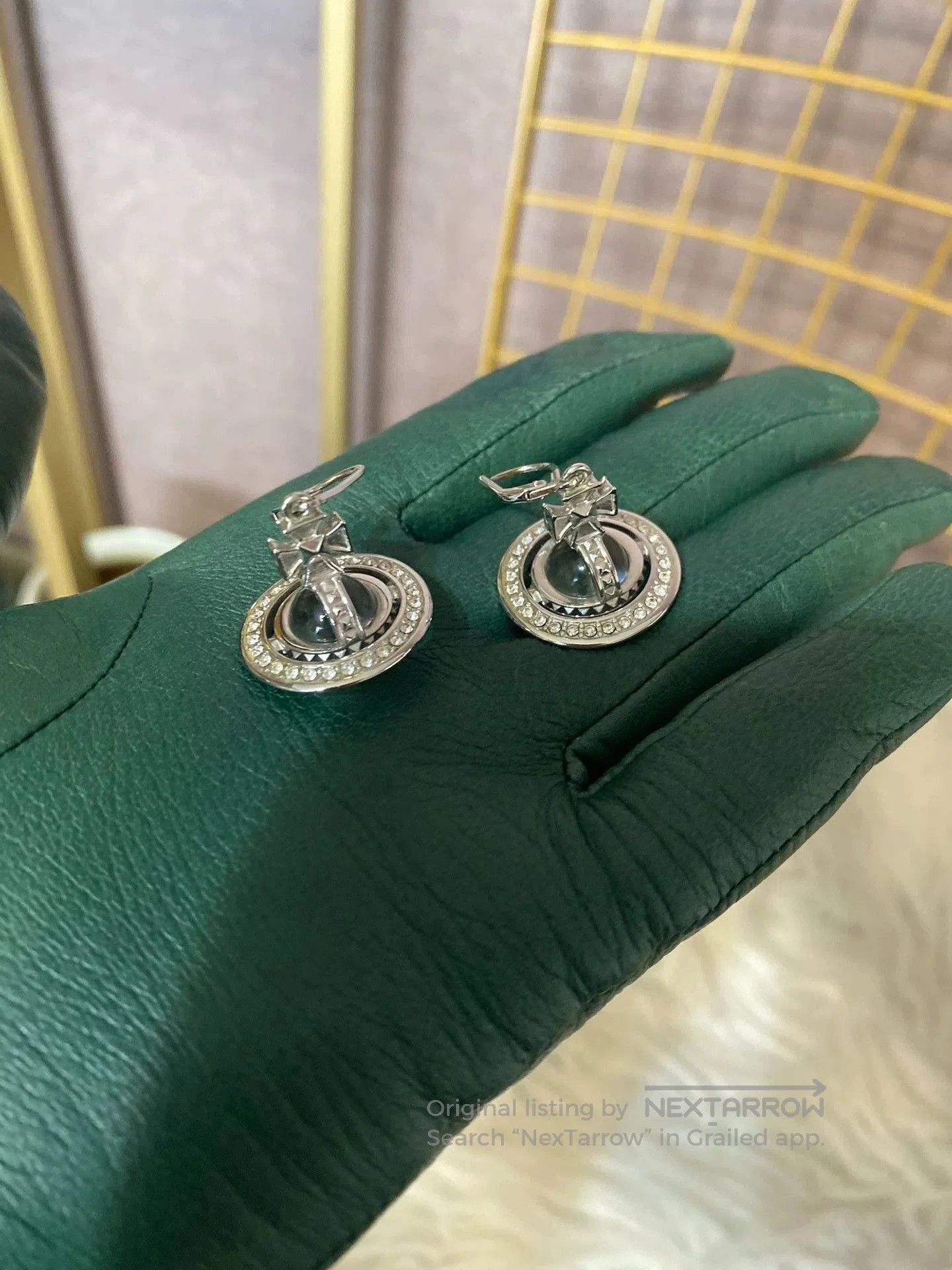 Vivienne Westwood Vivienne Westwood Silver Pina Earrings. Size ONE SIZE - 1 Thumbnail