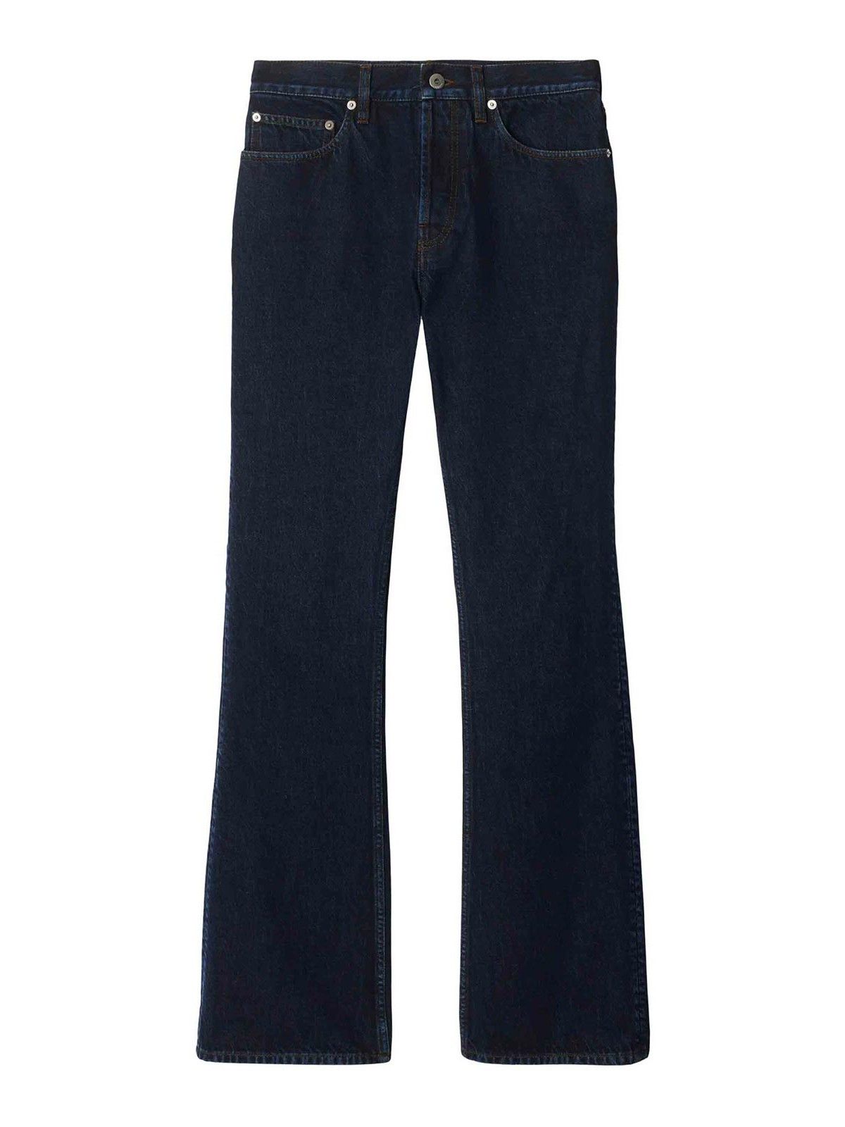 Burberry o1w1db10326 Flared Denim Jeans in Indigo Blue Size 29" - 1 Thumbnail