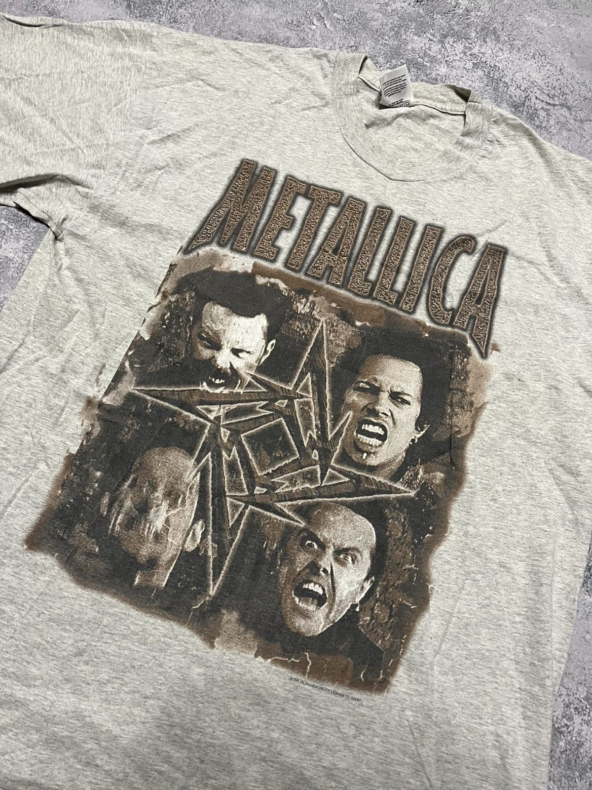 Metallica Merch Metallica 1996s tour Poor Touring Me Size US XL / EU 56 / 4 - 4 Thumbnail