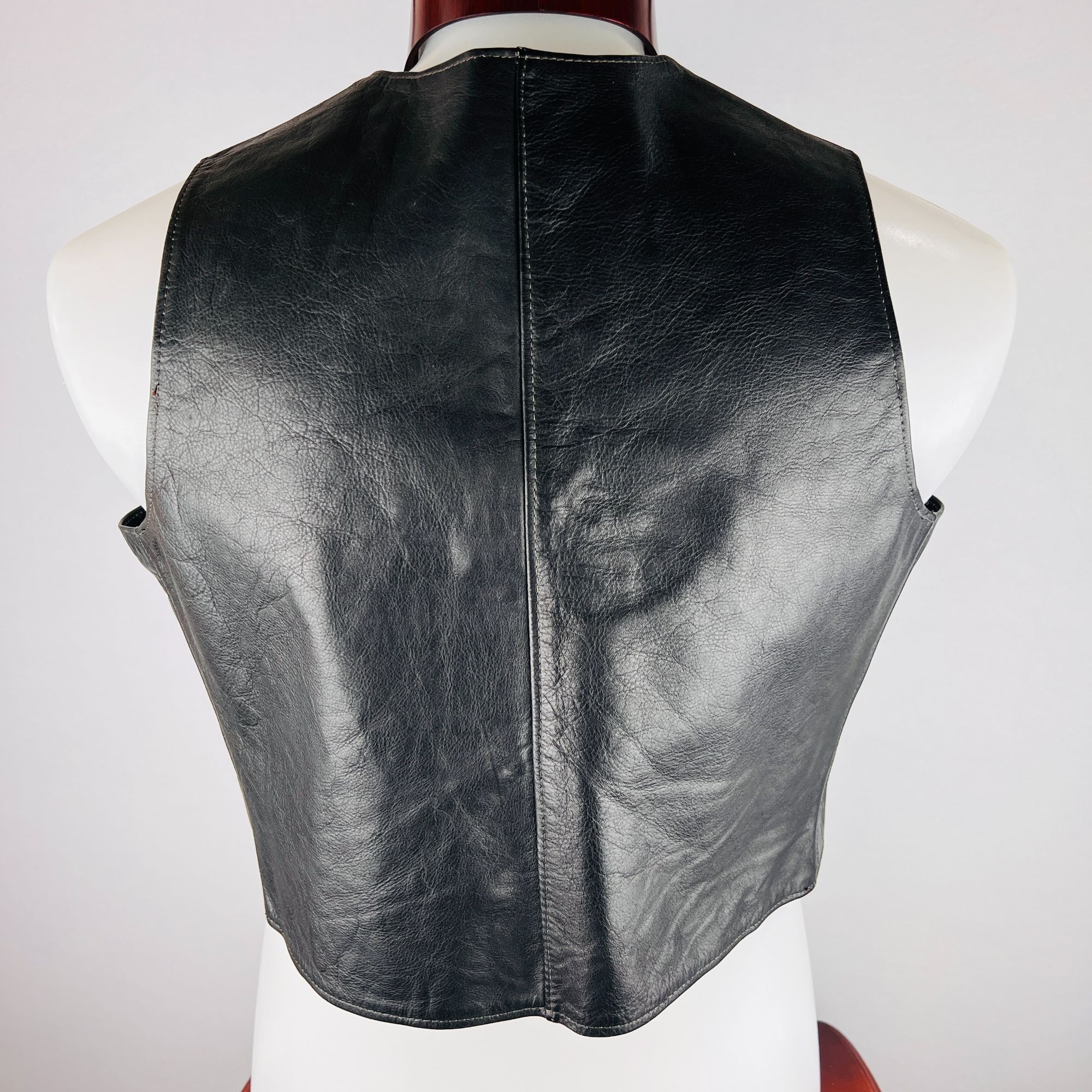 Other Buffalo Nickel Leather Biker Vest Size US XL / EU 56 / 4 - 5 Thumbnail