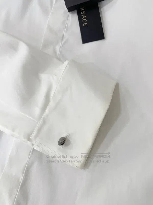 Versace Versace White Long Sleeve Shirt for Men . Size US S / EU 44-46 / 1 - 6 Thumbnail