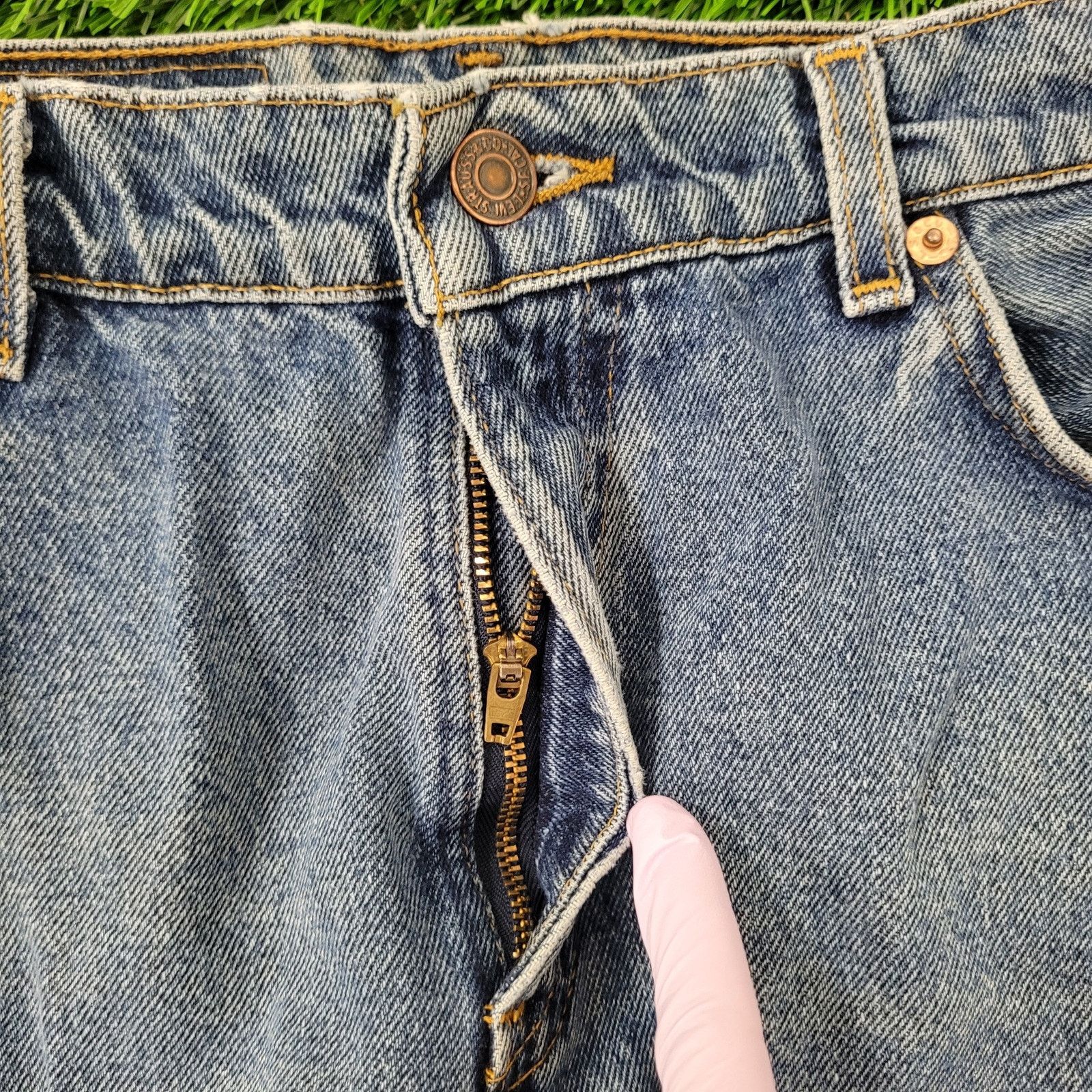 Levi's Vintage LEVIS 962 Tapered Baggy Jeans Womens 10 30x29 USA Size 32" / US 10 / IT 46 - 12 Thumbnail