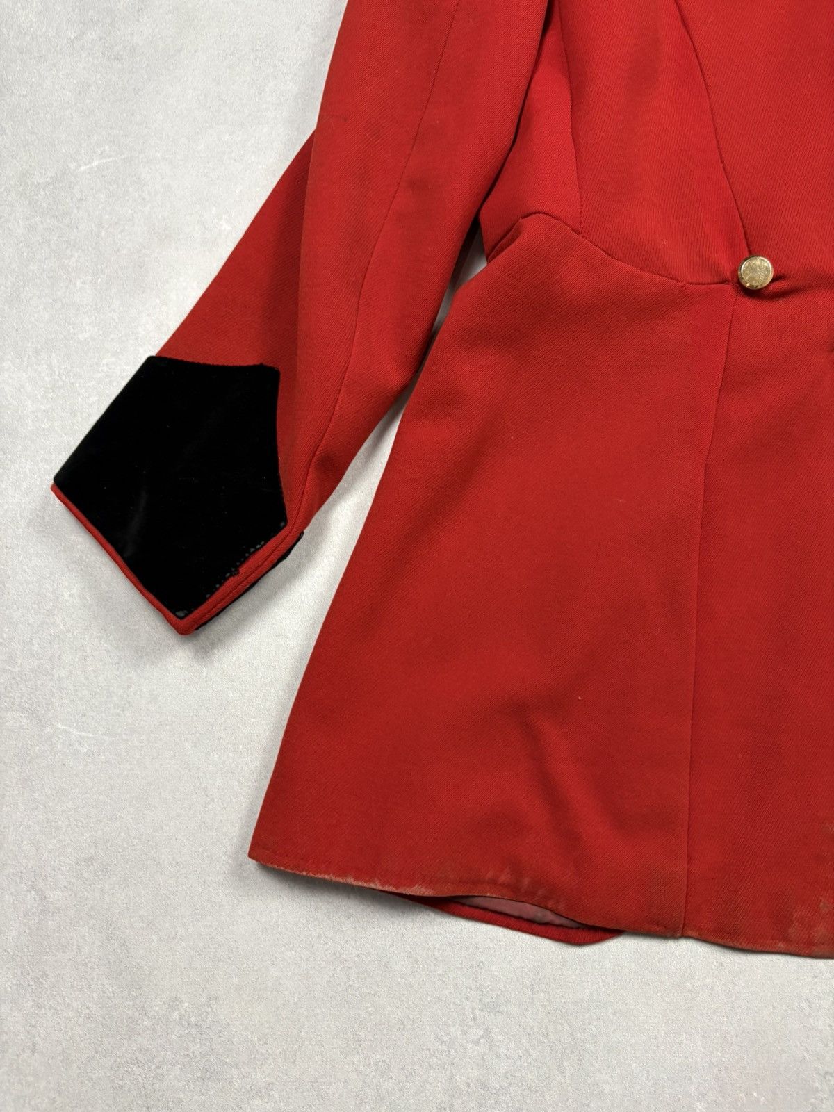 Vintage 50s Red Fox Hunting Riding Coat Equestrian Tailcoat PKZ 1995 Size US M / EU 48-50 / 2 - 19 Thumbnail