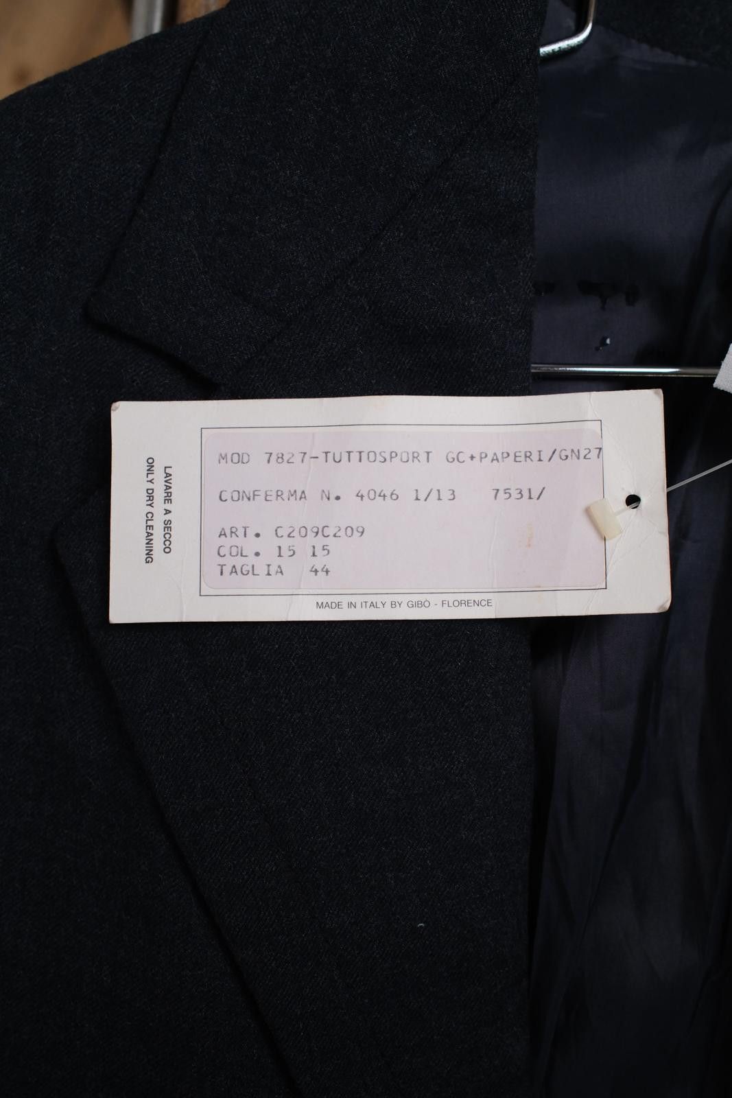 Jean Paul Gaultier 90's Jean Paul Gaultier pour GIBO Tailored Wool Blazer Size L / US 10 / IT 46 - 5 Thumbnail