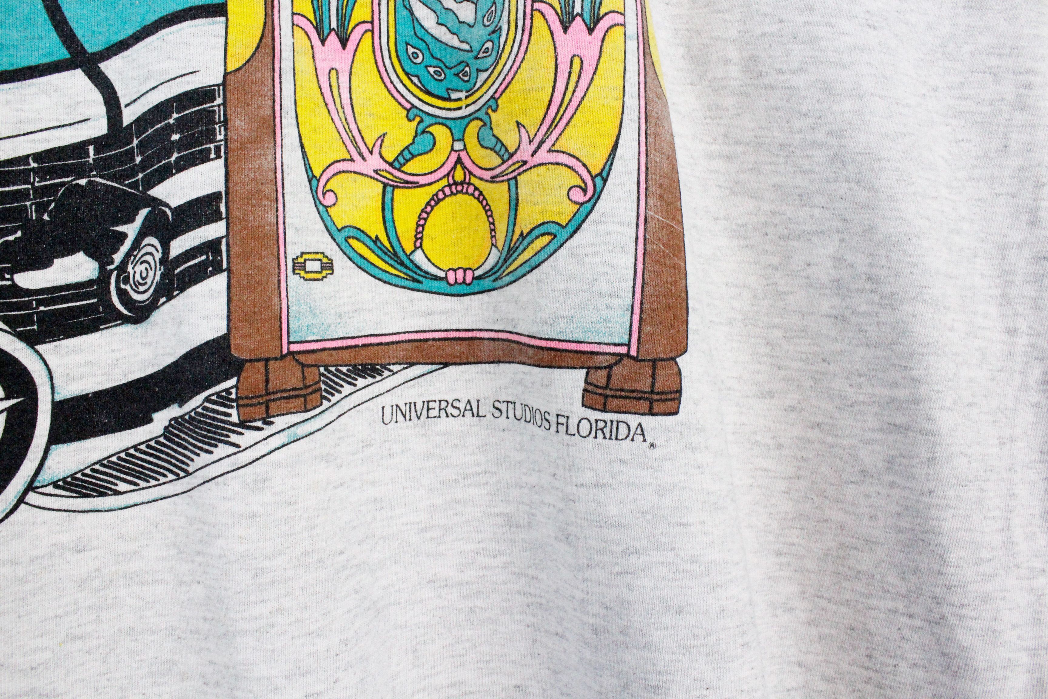 Vintage Vintage 80s Mels Drive In Universal Studios Graphic T-shirt Size US XL / EU 56 / 4 - 3 Thumbnail