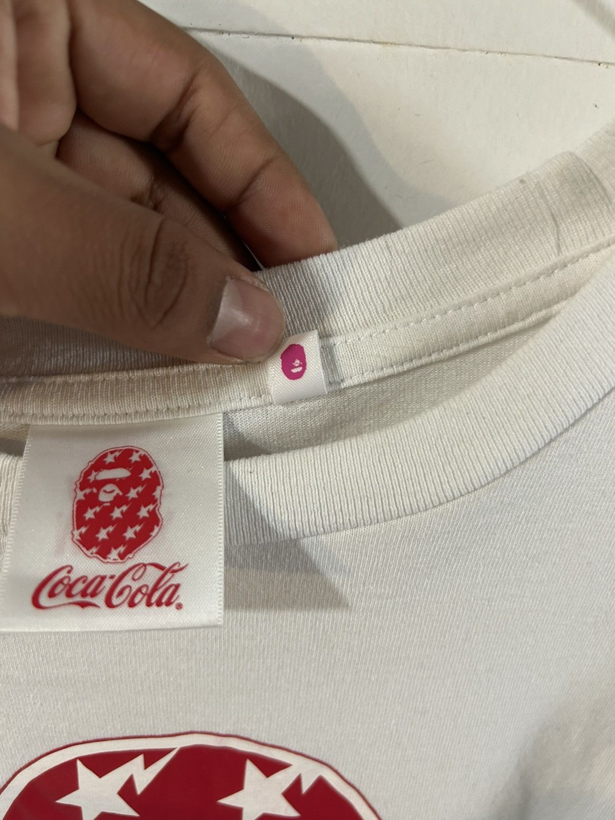 Bape Bape x coca cola Size US S / EU 44-46 / 1 - 6 Thumbnail