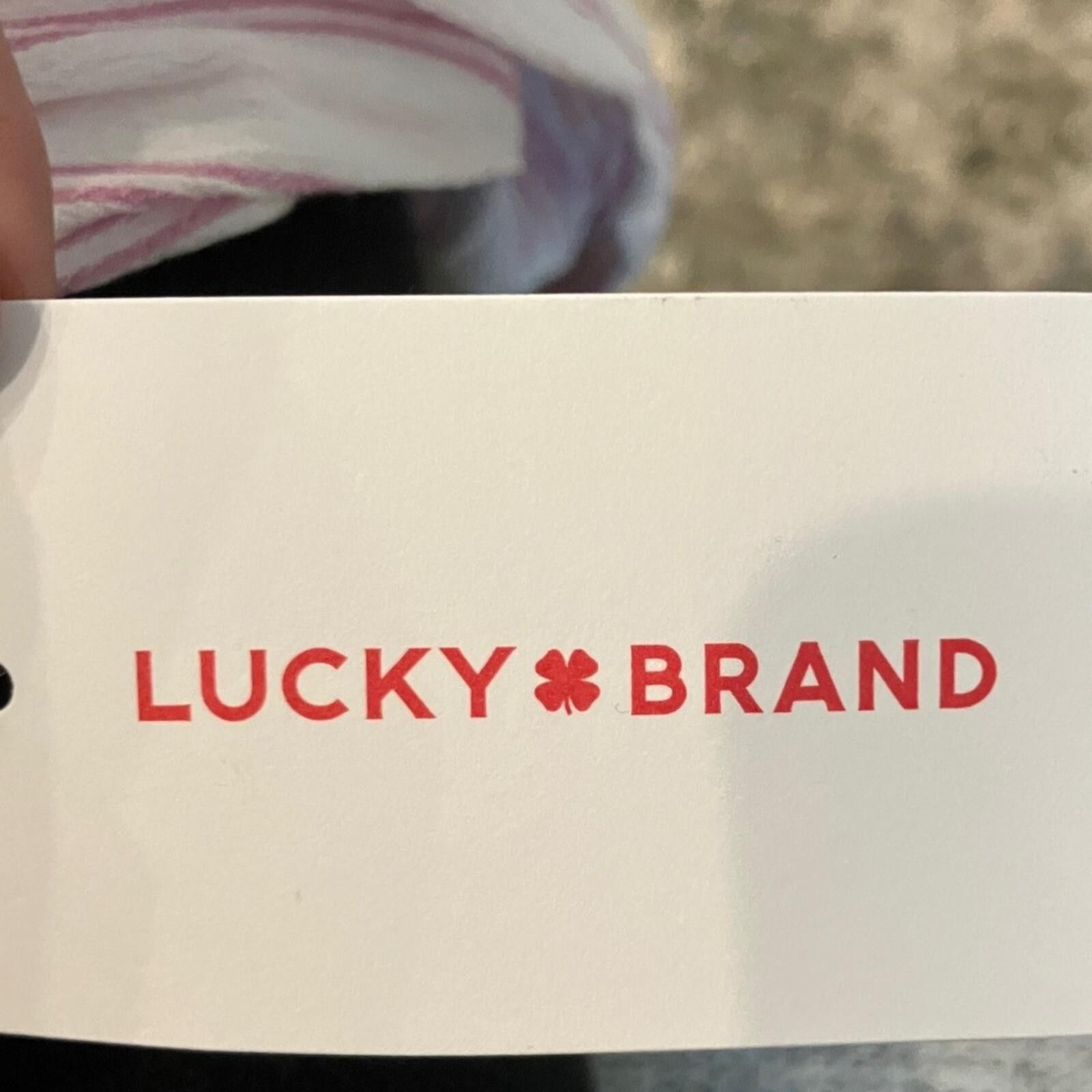 Lucky Brand NWT Lucky Brand White Tag with Red Logo Size XL / US 12-14 / IT 48-50 - 2 Thumbnail