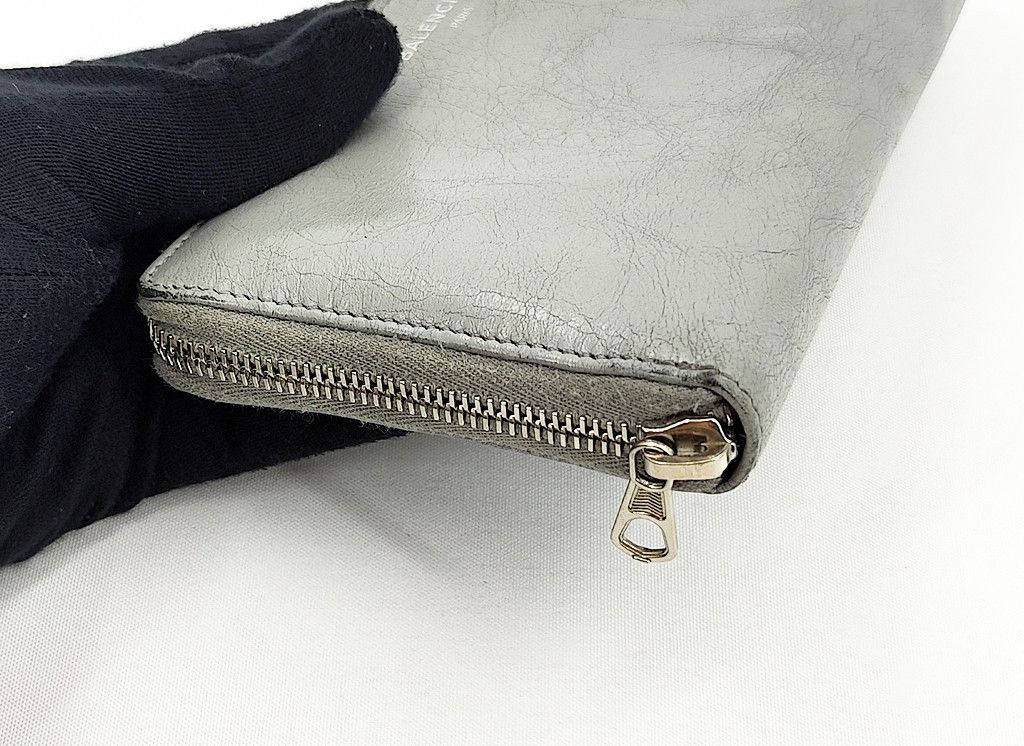 Balenciaga BALENCIAGA grey zip around long wallet set Size ONE SIZE - 11 Thumbnail