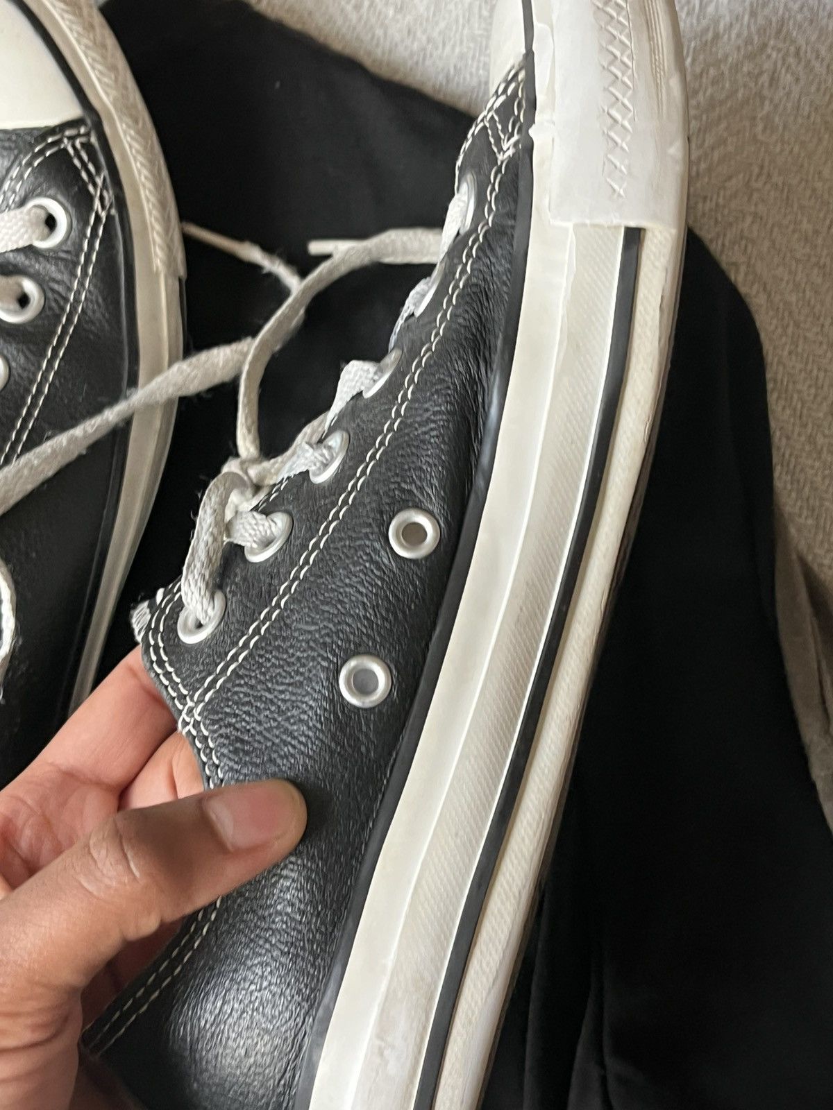 Converse Black Converse Size US 7 / EU 40 - 5 Thumbnail