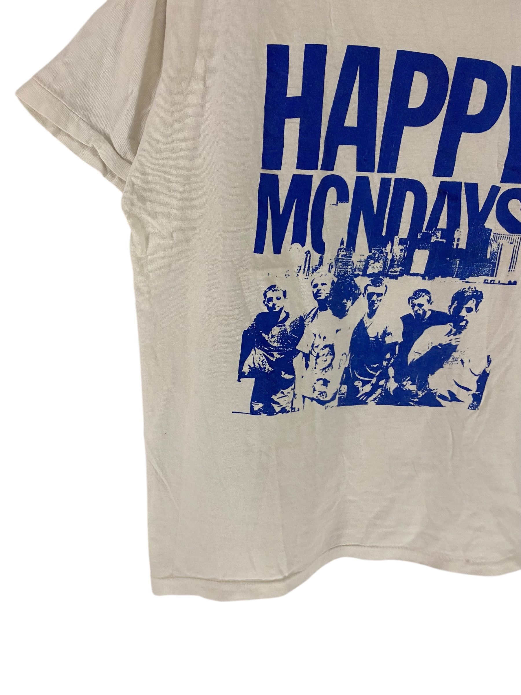 Band Tees × Vintage Rare 80s Happy Mondays line up promo shirt Size US M / EU 48-50 / 2 - 5 Thumbnail