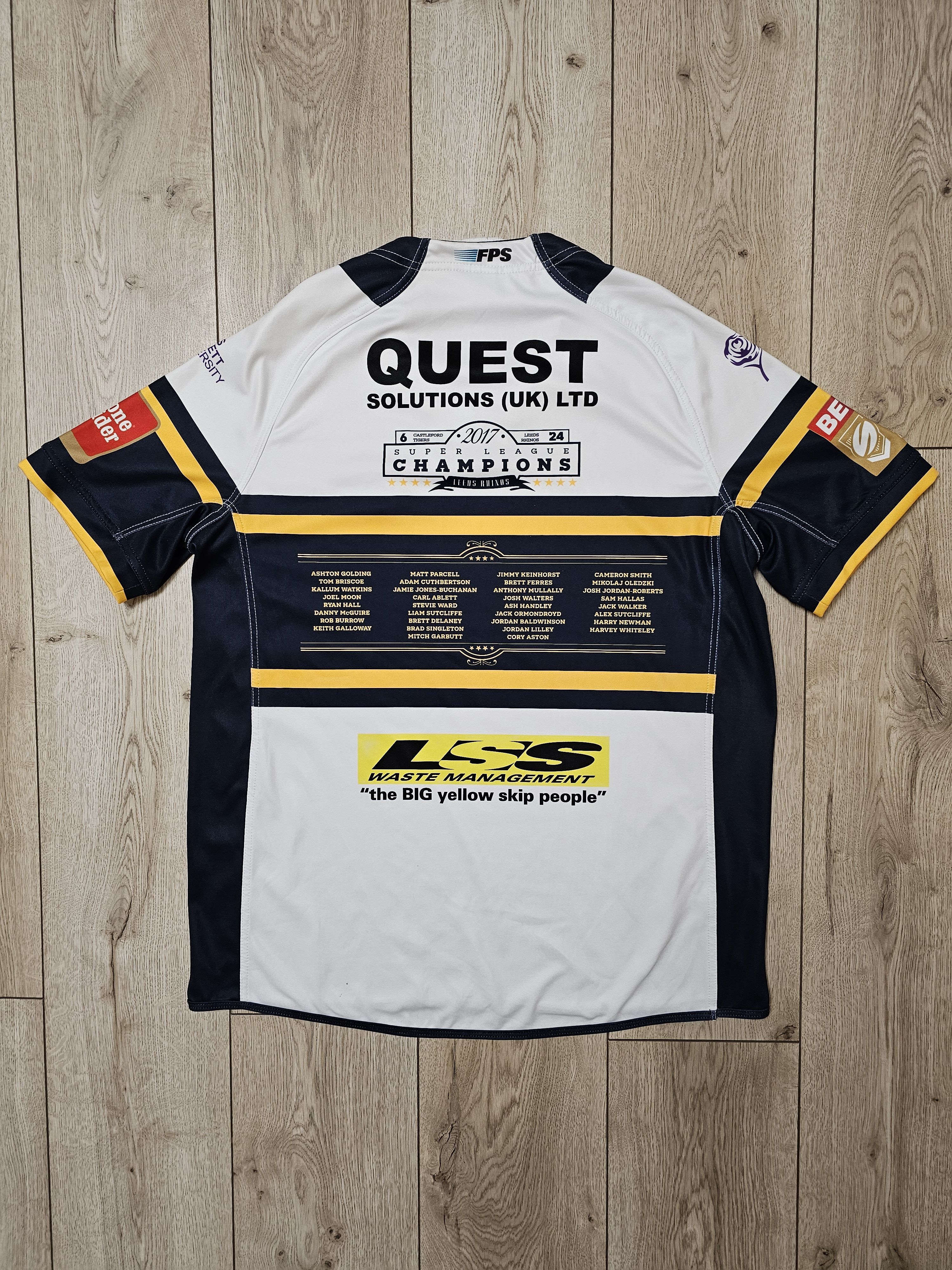 Other LEEDS RHINOS RUGBY JERSEY 2017 GRAND FINAL ENGLAND RUGBY Size US XL / EU 56 / 4 - 2 Thumbnail