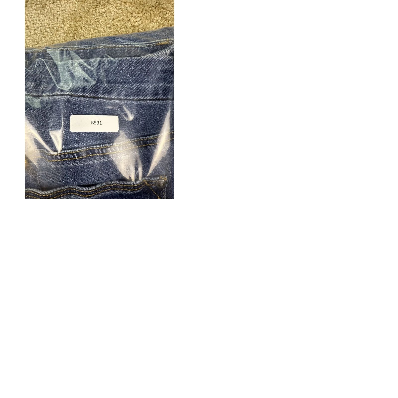 Vintage Chicos Platinum Ankle Jeans Womens Size 6 Blue Lace Stretch 0.5 US B531 Size 28" / US 6 / IT 42 - 10 Thumbnail