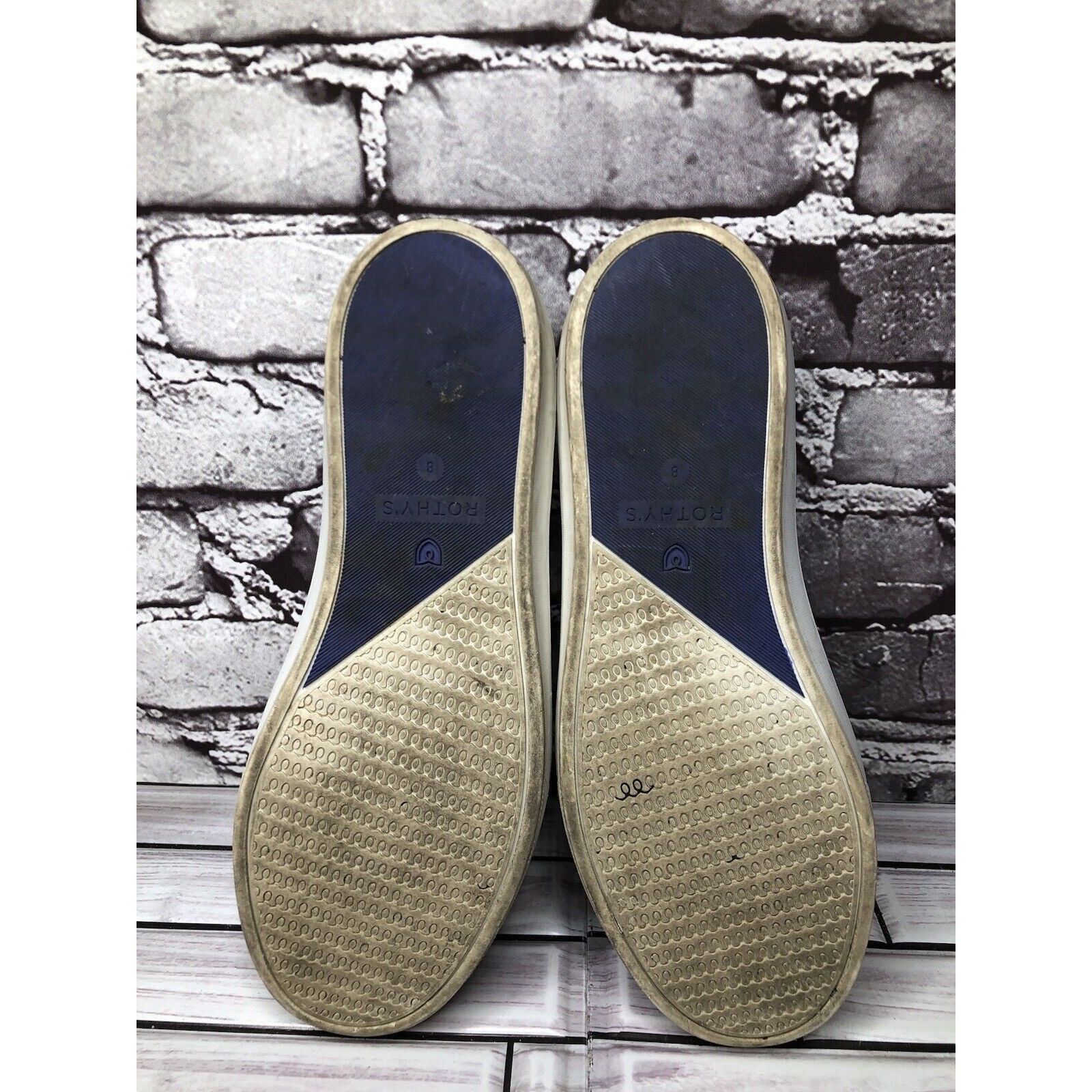 Other Rothy’s The Sneaker Ivory Knit Fabric Casual Comfort Shoes W Size US 8 / IT 38 - 7 Thumbnail