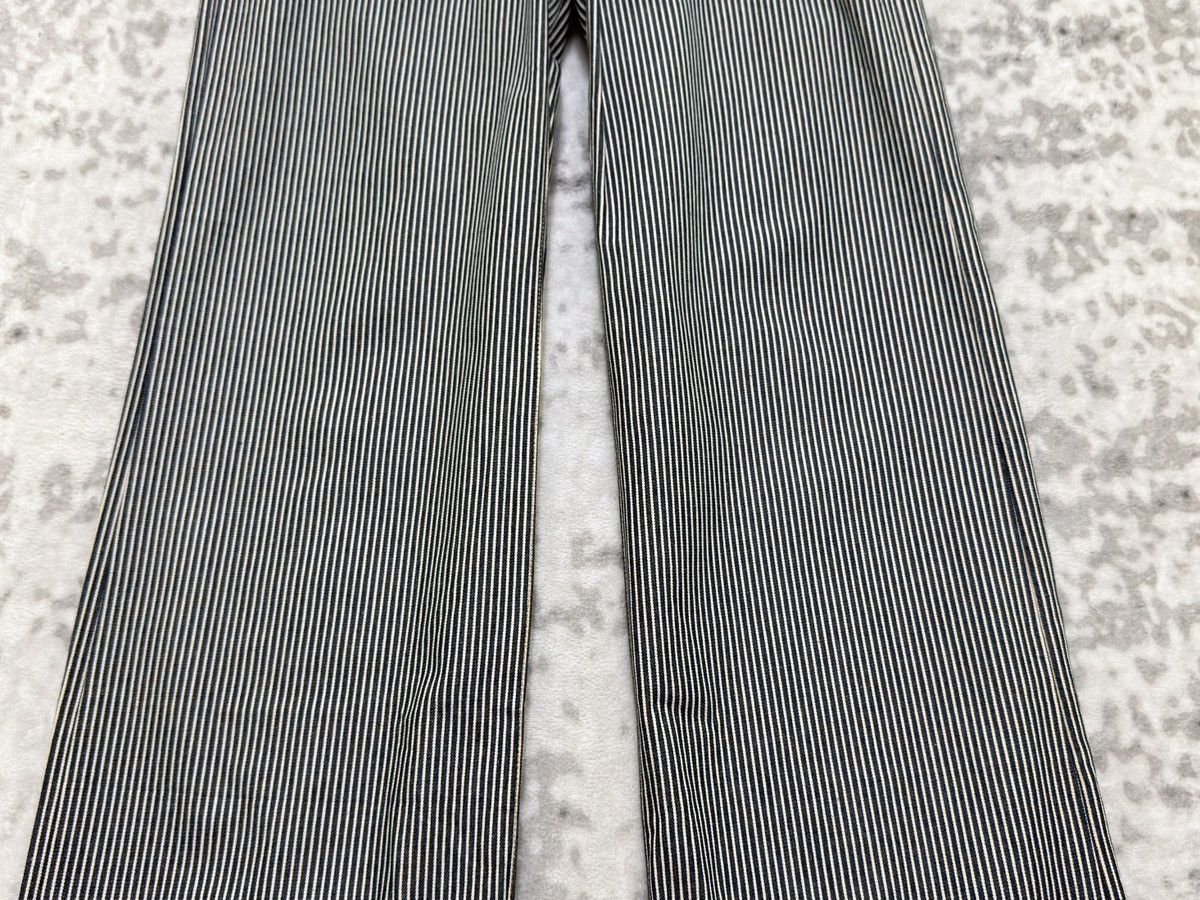 Morgan Homme Vintage Morgan Homme Hickory Railroad Stripe Wide Leg Pants Size US 32 / EU 48 - 6 Thumbnail