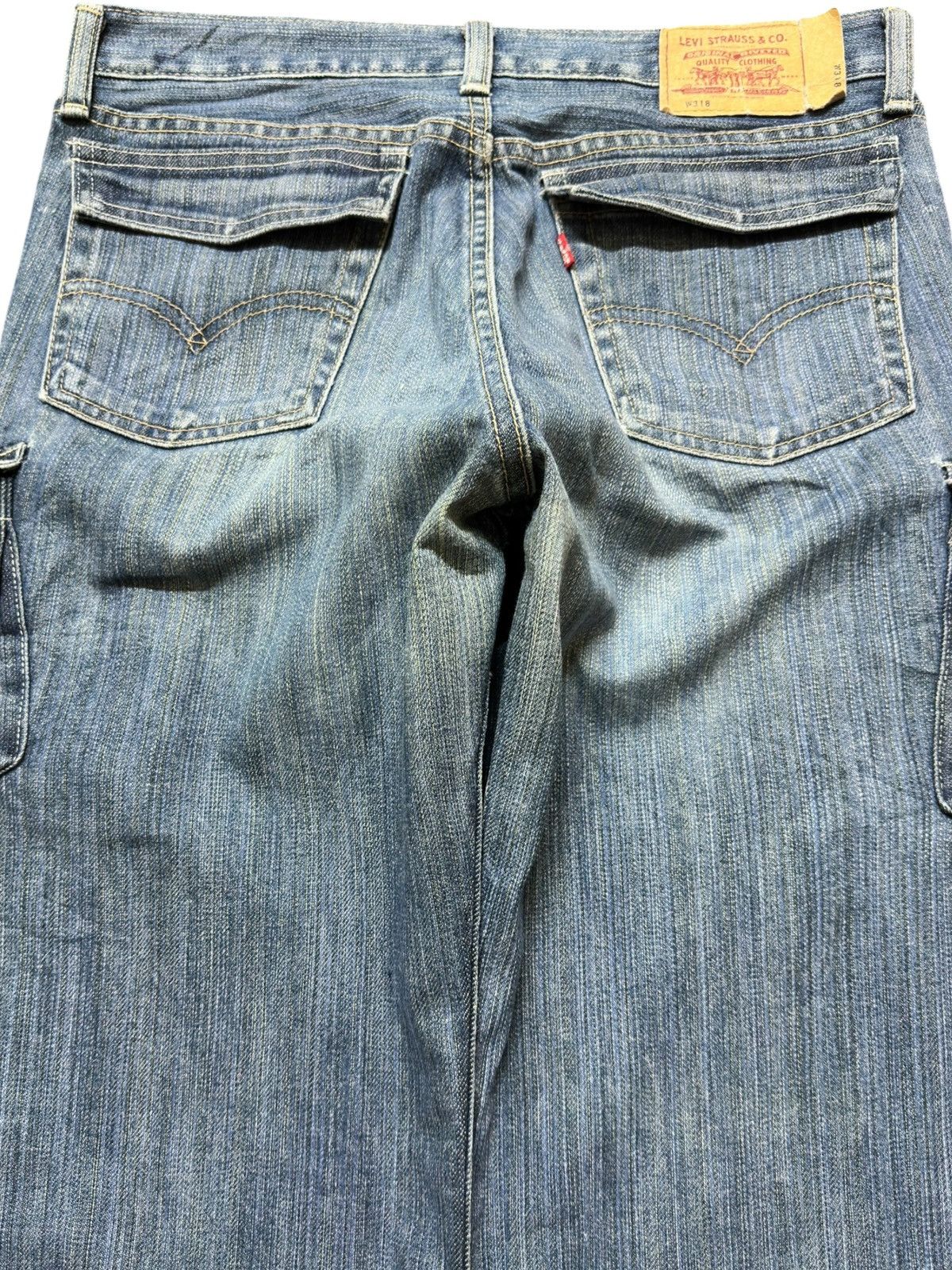 Levi's Vintage Clothing Vintage Levi’s W 318 Cargo Tatical Denim Size US 31 - 5 Thumbnail