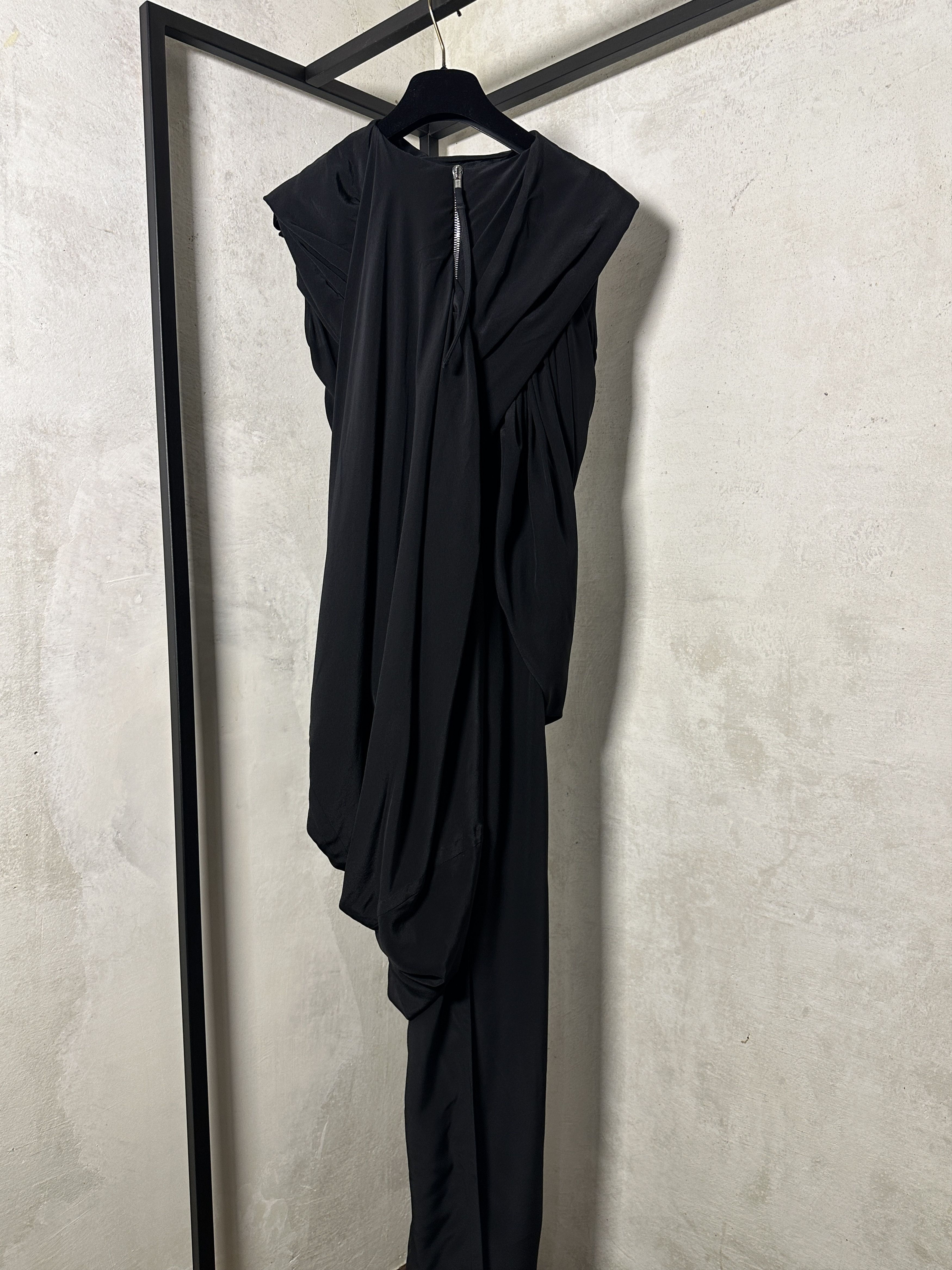 Rick Owens Rick Owens Sisyphus FW18 Drapped Maxi Dress Size S / US 4 / IT 40 - 5 Thumbnail
