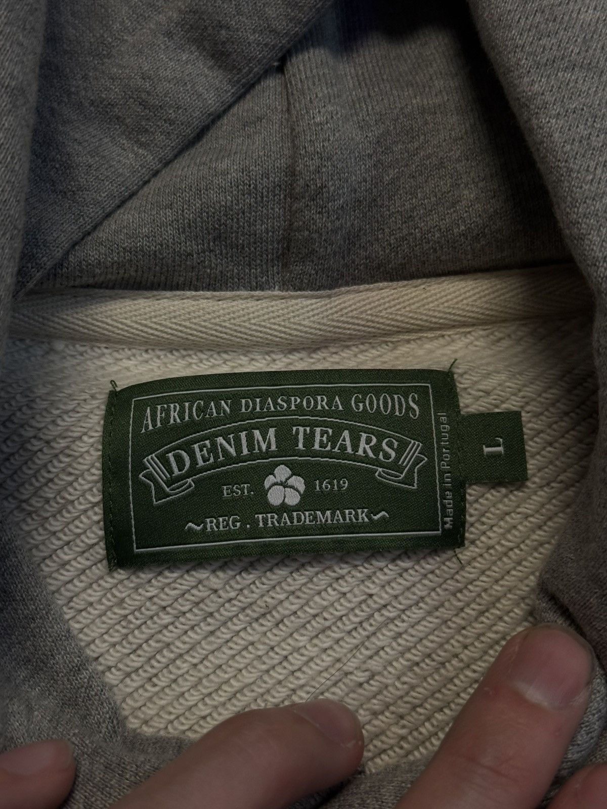 DENIM TEARS Denim Tears OG Cotton Wreath Hoodie Size L (NEW) Size US L / EU 52-54 / 3 - 5 Thumbnail