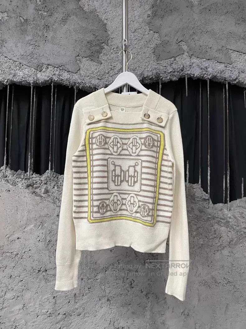 Hermes Hermes Cashmere sweater Size XS / US 0-2 / IT 36-38 - 1 Thumbnail