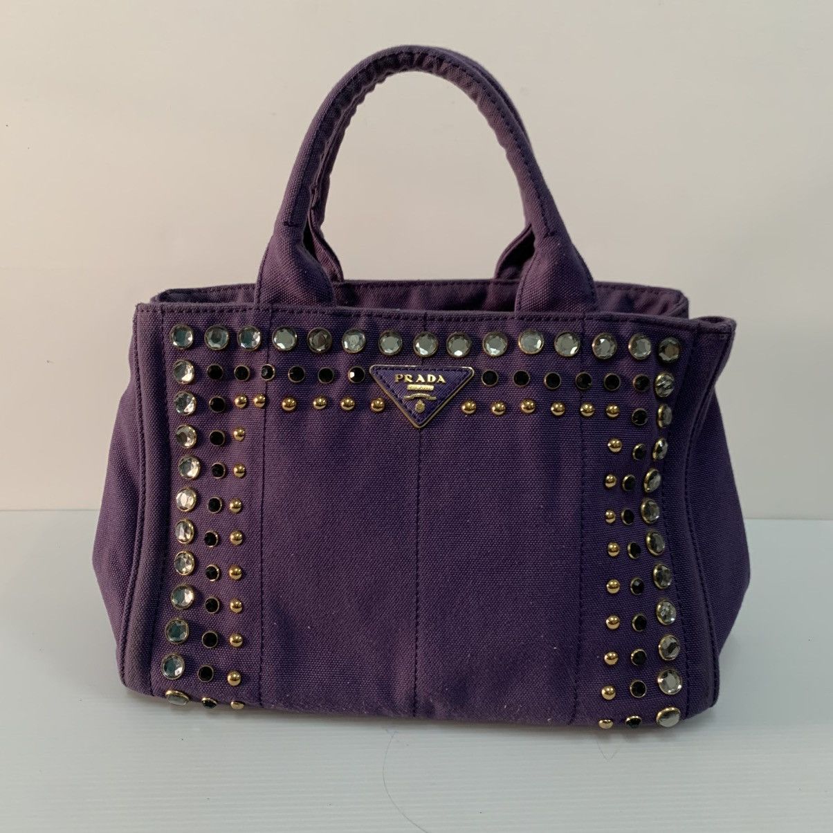 Prada Prada Canvas Handbag Size ONE SIZE - 2 Thumbnail