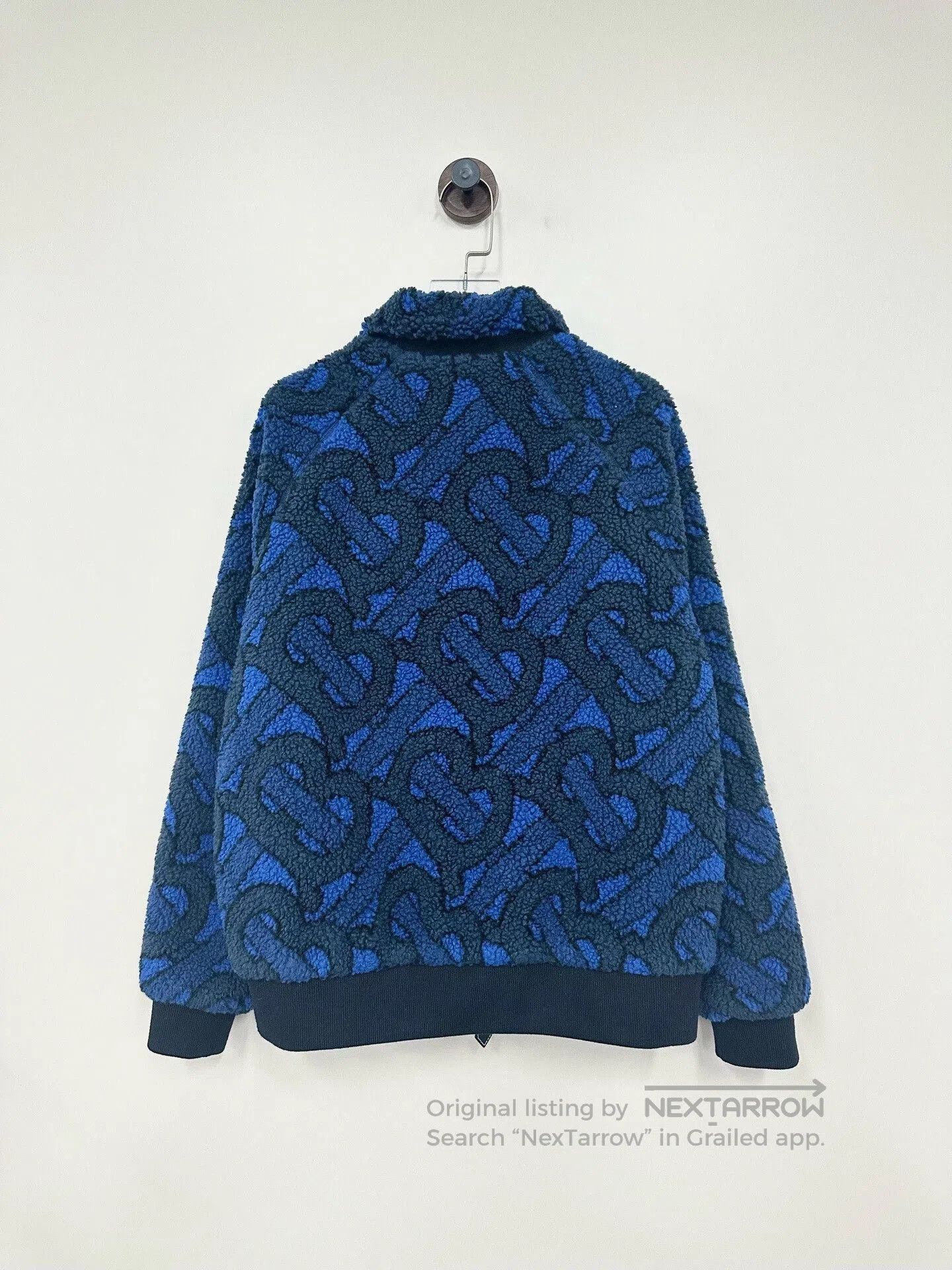 Burberry burberry blue teddy jacket uk6 new. Size XS / US 0-2 / IT 36-38 - 2 Thumbnail