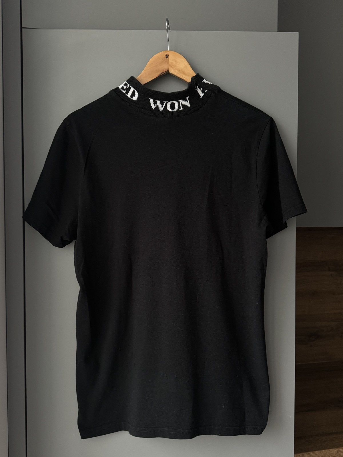 Won Hundred Won Hundred Logo Black T-Shirt Organic Cotton Size US M / EU 48-50 / 2 - 7 Thumbnail