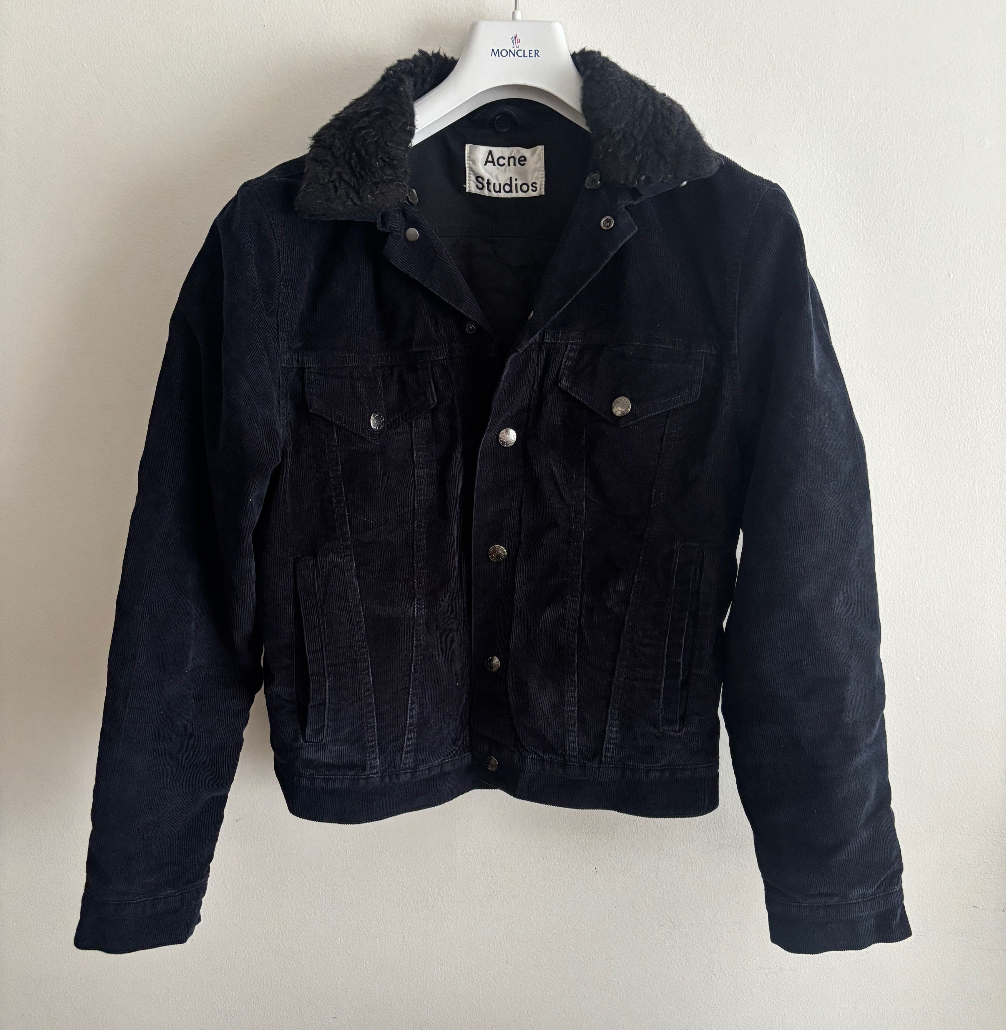 Acne Studios Acne Studios SS22 Black Casual Twill Jacket | Grailed