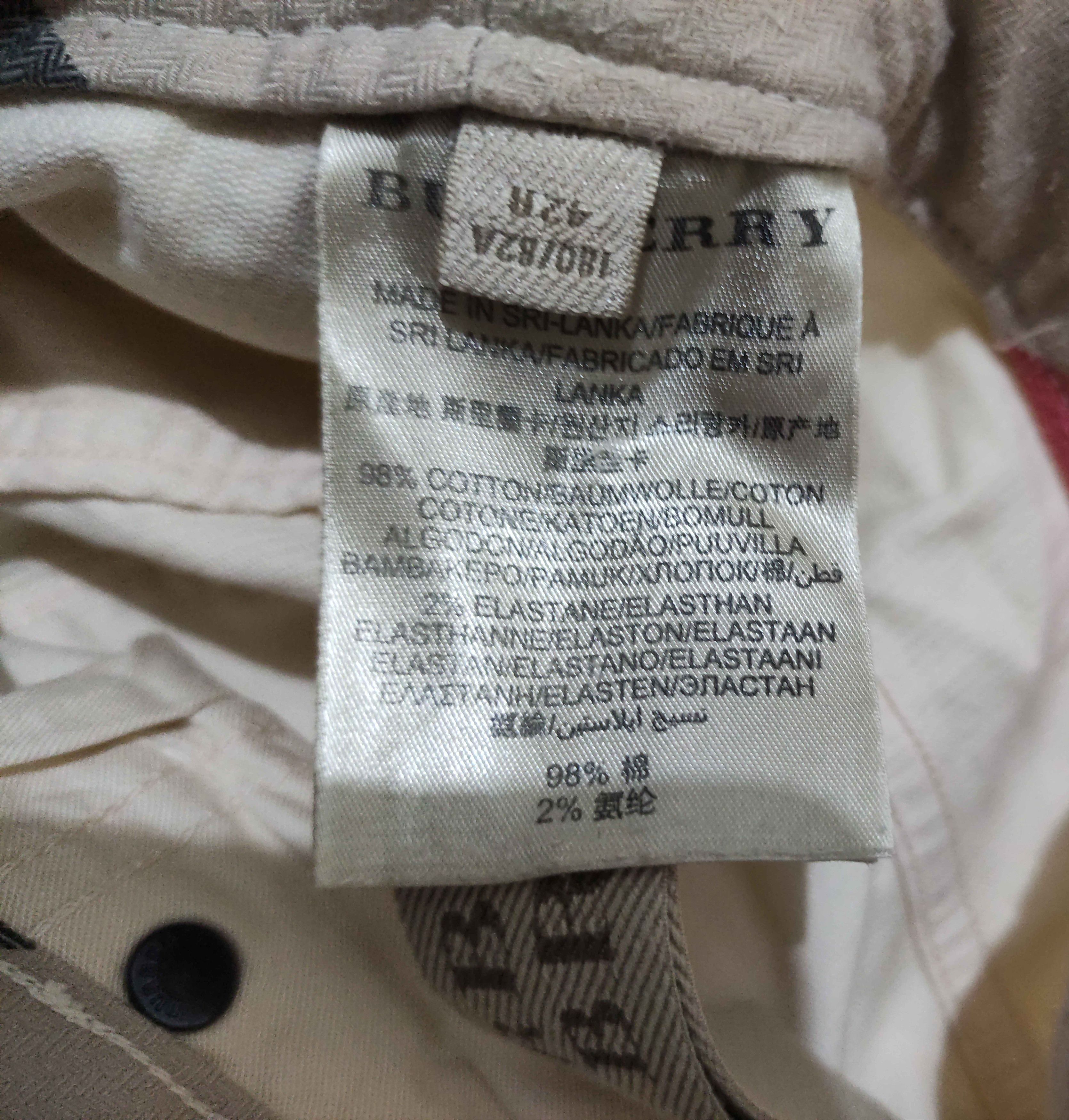 Burberry Burberry Brit Beige Corduroy Pants 32 L/M Size US 32 / EU 48 - 5 Thumbnail
