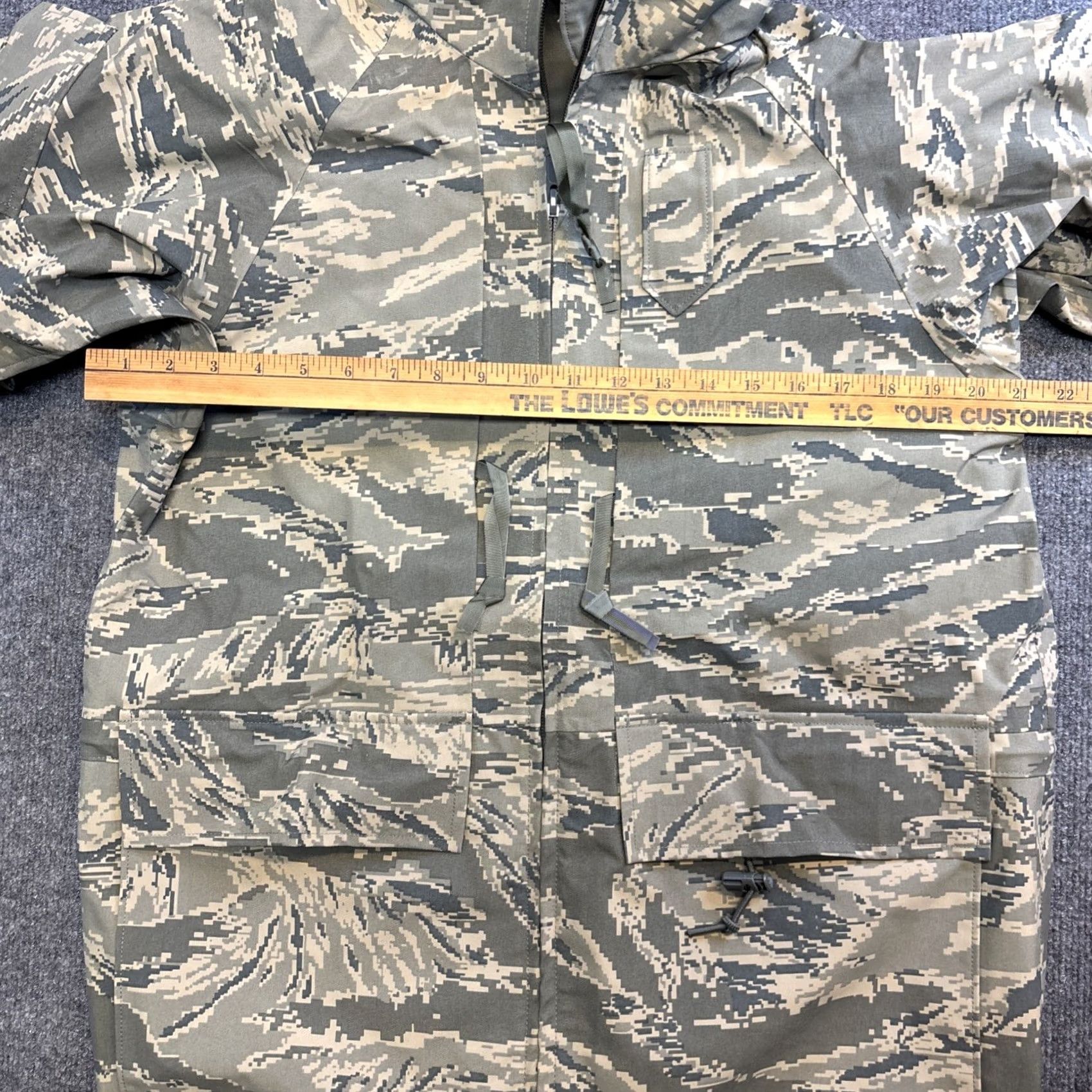 Vintage VINTAGE USAF Parka All Purpose Environmental Camouflage Jacket Men S Long APECS Tiger Size US S / EU 44-46 / 1 - 2 Thumbnail