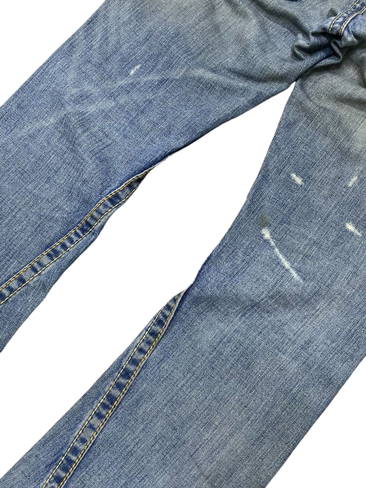Hysteric Glamour × True Religion True Religion Rainbow Joey Heavy Stitched Distressed Jeans Size US 32 / EU 48 - 15 Thumbnail