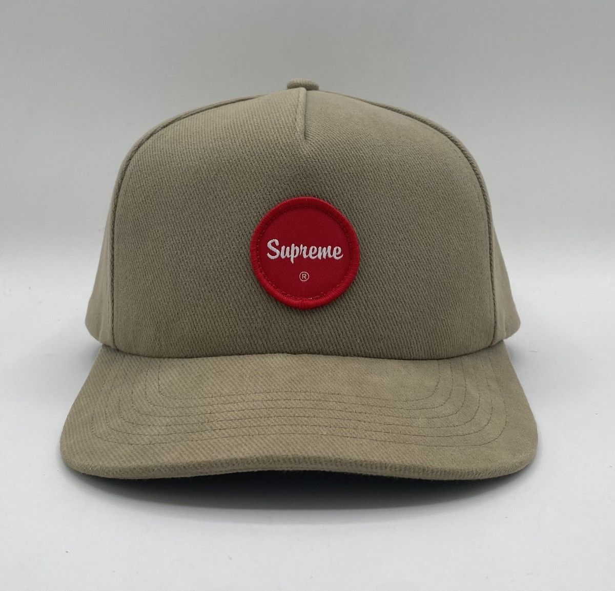 Supreme Supreme Twill Patch 5-Panel Khaki Size ONE SIZE - 1 Thumbnail