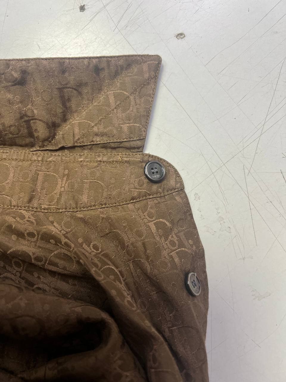 Dior Dior Monogram Silk Shirt Size US M / EU 48-50 / 2 - 4 Thumbnail