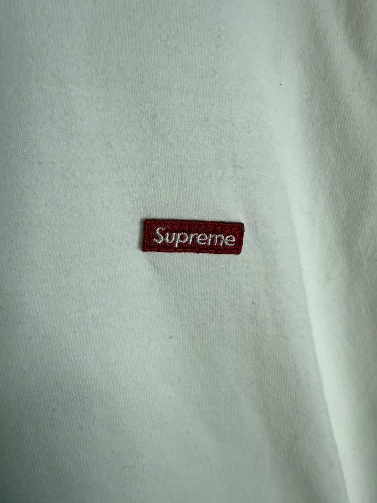 Supreme Supreme Small Box Logo Long Sleeve Tee White Size XL Size US XL / EU 56 / 4 - 2 Thumbnail