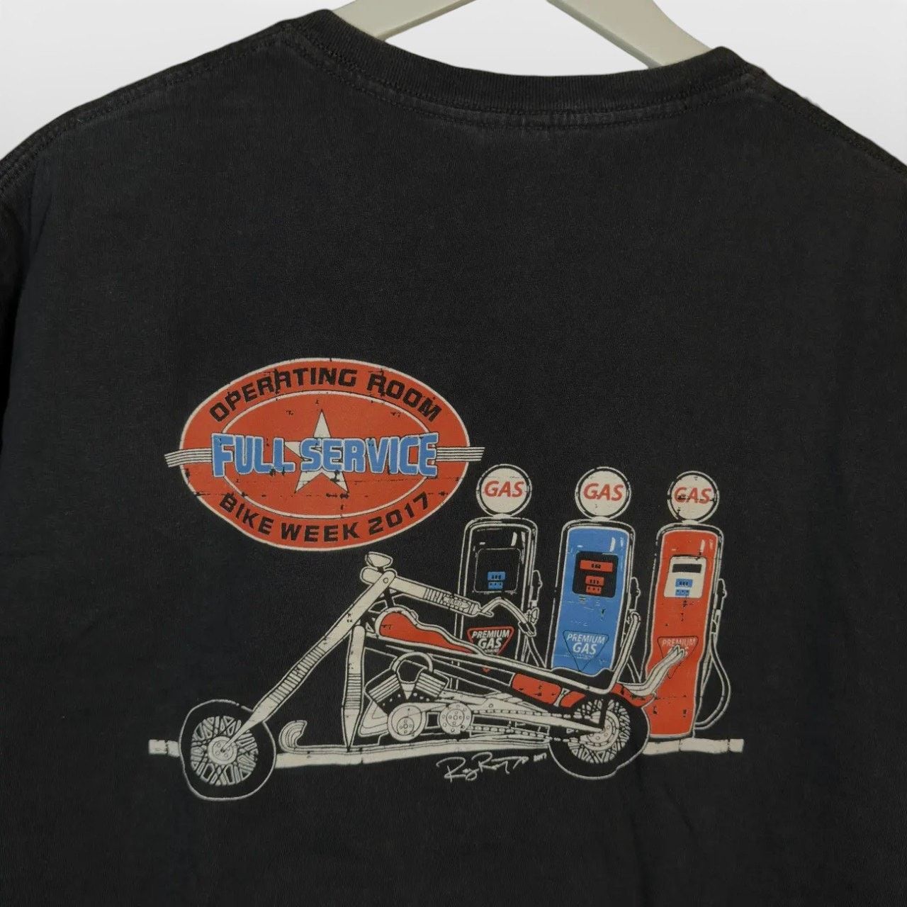 Vintage Vintage Y2K Bike Week Graphic Logo Tee Shirt Size US L / EU 52-54 / 3 - 2 Thumbnail