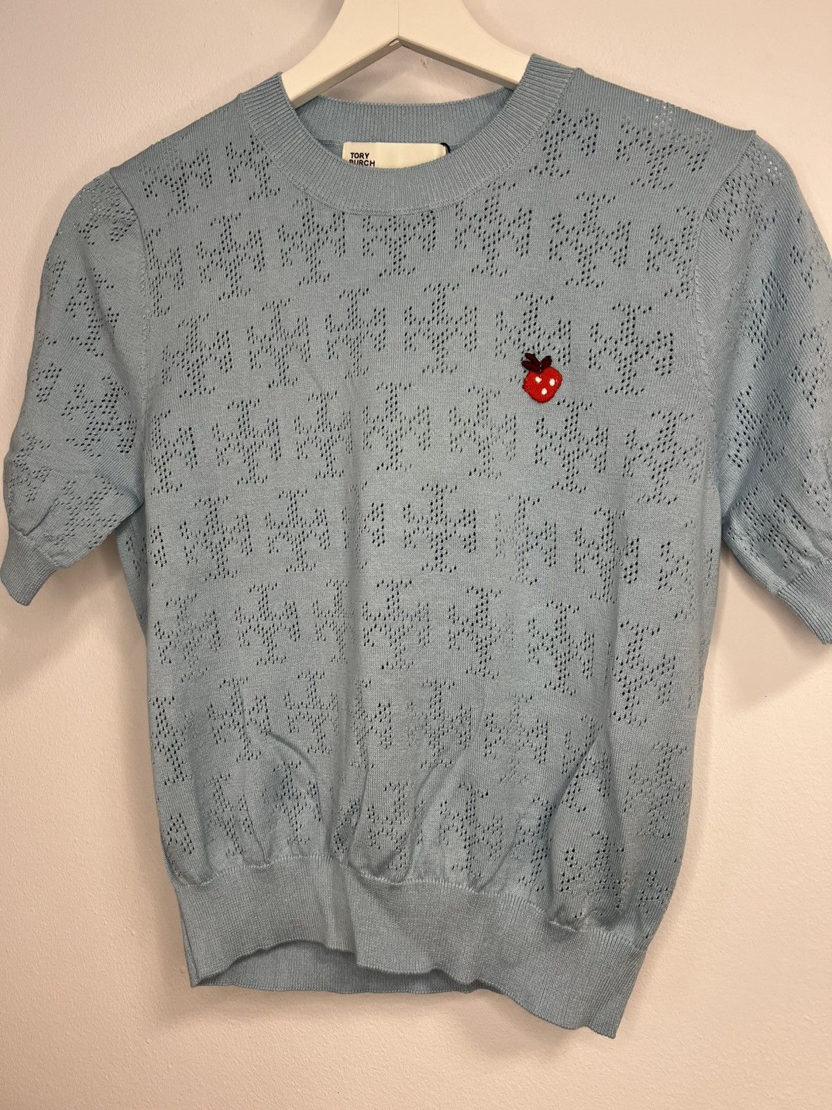 Tory Burch T-shirt monogram Tory Burch Size M / US 6-8 / IT 42-44 - 1 Thumbnail