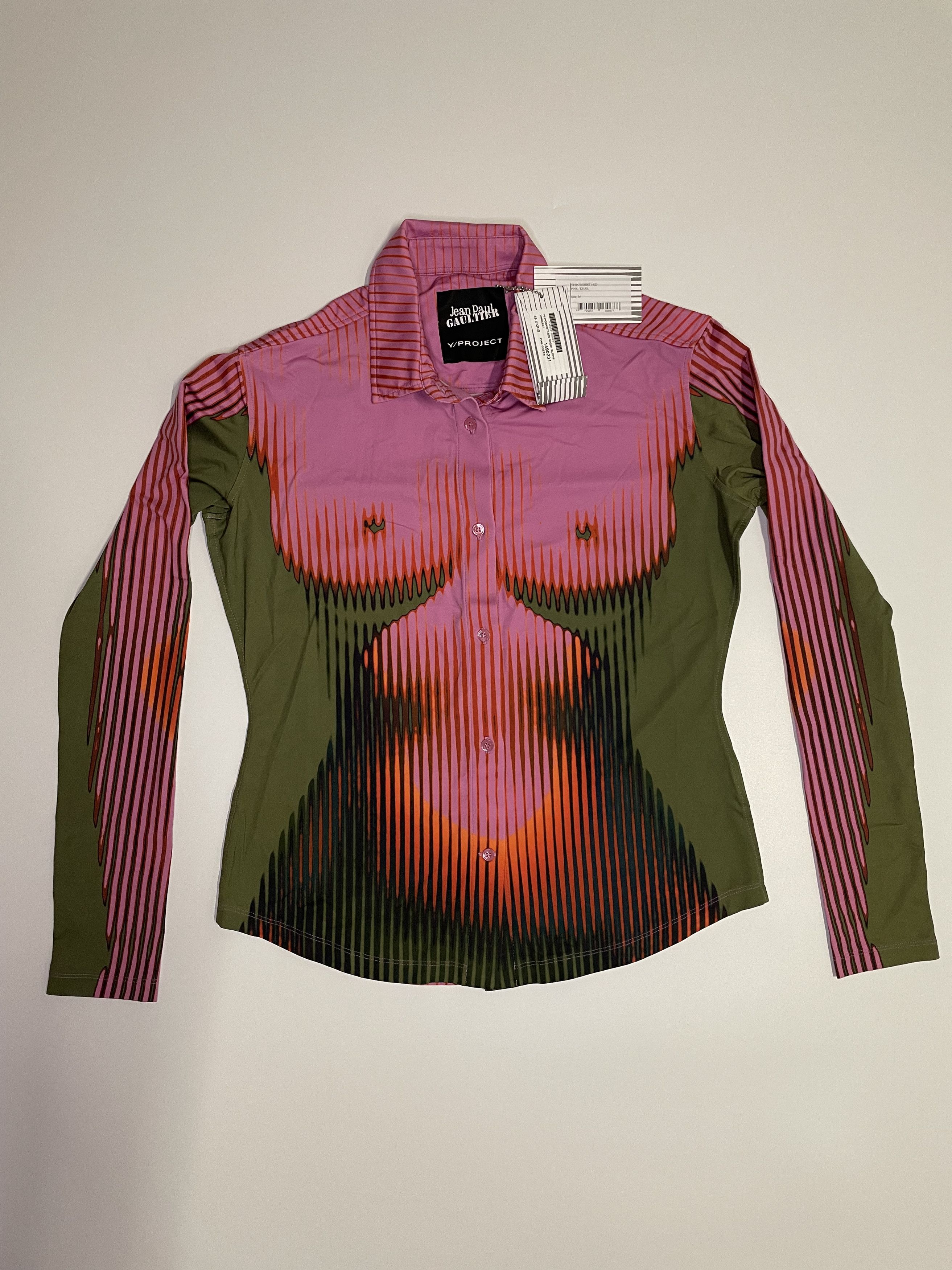 Jean Paul Gaultier × Y/Project Jean Paul Gaultier x Y/Project Body Morph Shirt FW22 (1084) Size S / US 4 / IT 40 - 12 Thumbnail