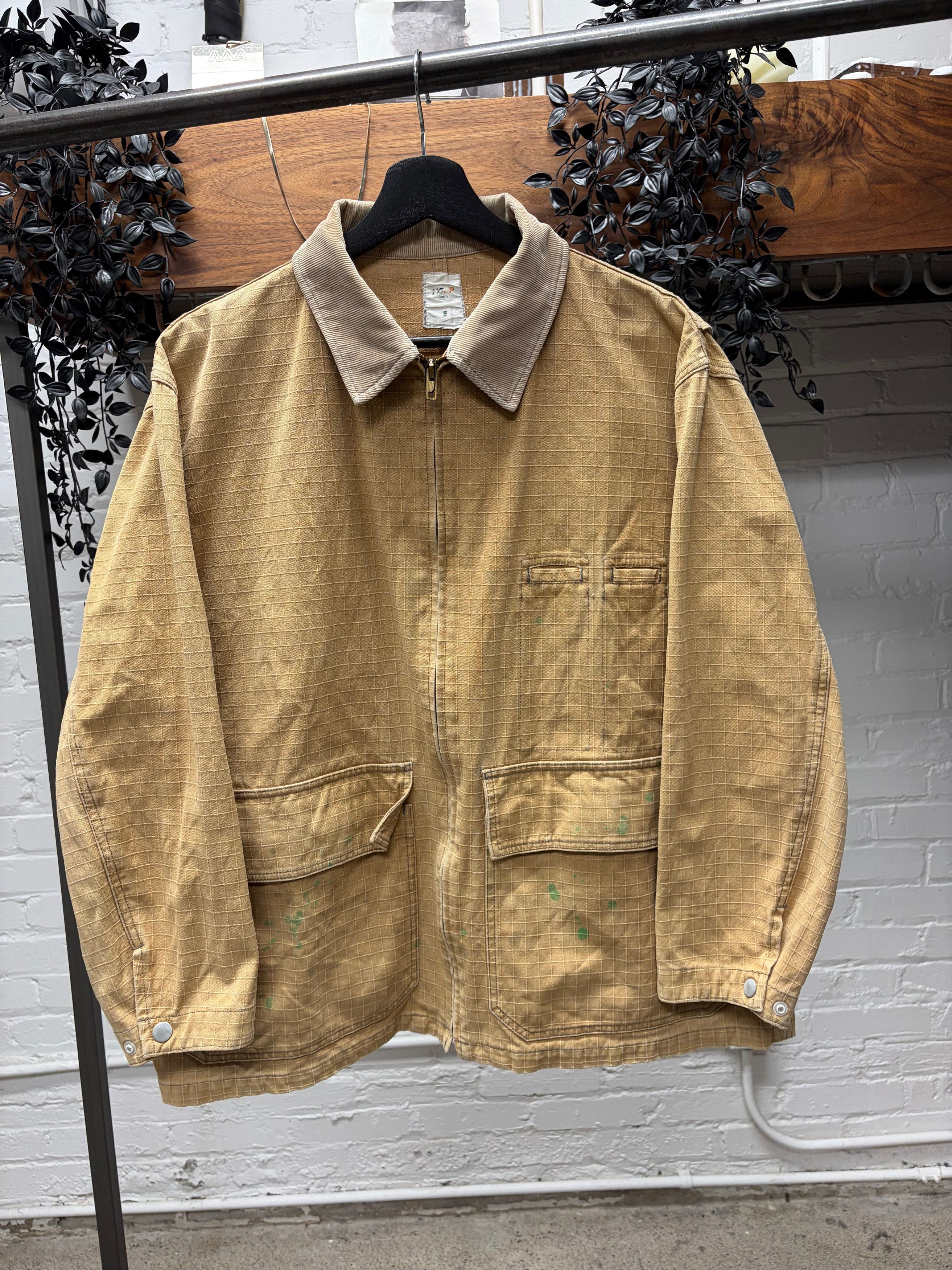 Undercover SS2000 Undercover x NGAP Paint Splattered Canvas Work Jacket Size US L / EU 52-54 / 3 - 1 Thumbnail