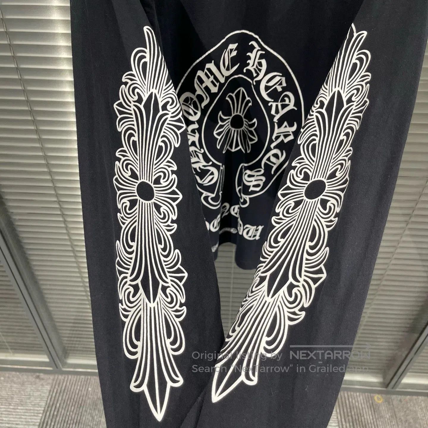 Chrome Hearts Black Long Sleeve Shirt with Pocket. Size US M / EU 48-50 / 2 - 6 Thumbnail