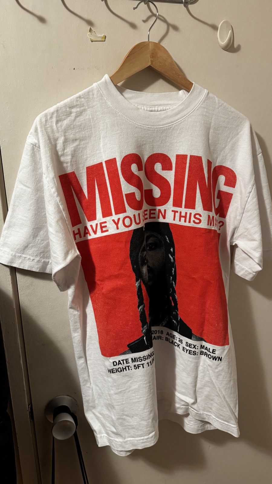 Metro Boomin × Other "Have You Seen This Man?" Not All Heroes Wear Capes Tee Size US M / EU 48-50 / 2 - 2 Thumbnail